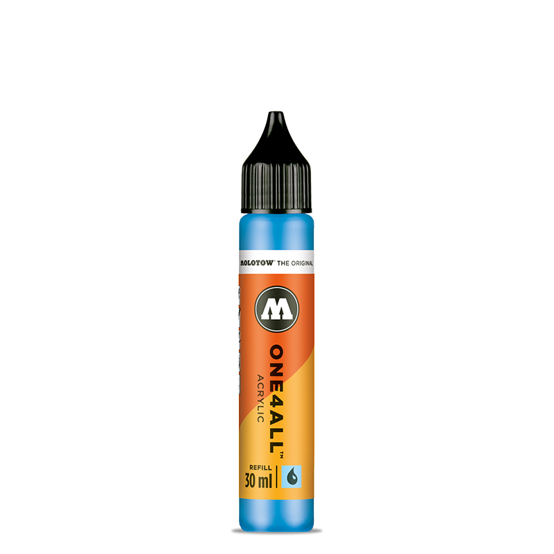 Molotow ONE4ALL Acrylic-based Paint 30ml Refill Graffiti Art Supplies Markers