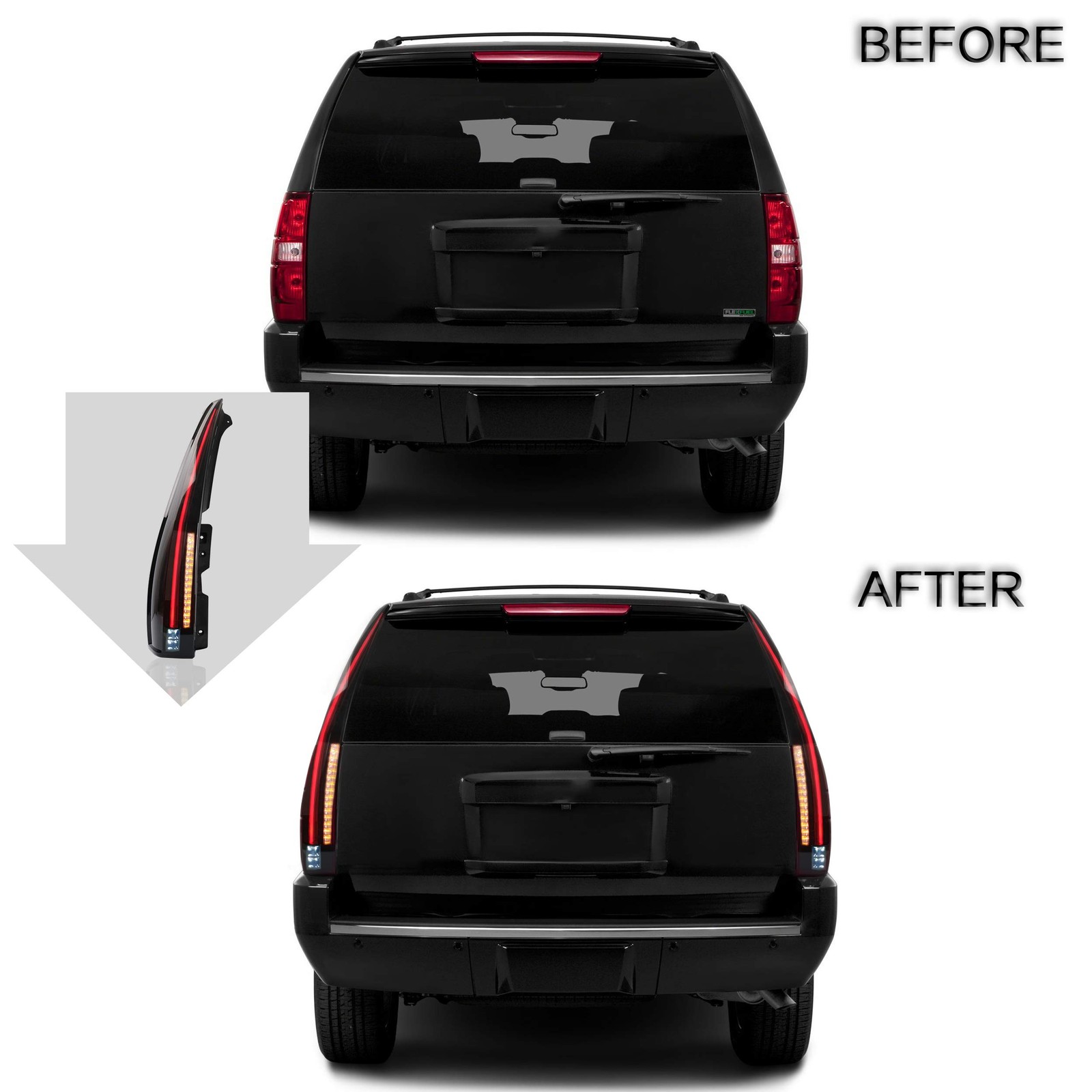 Tail lights Assembly Fit for GMC Yukon Chevrolet Tahoe Suburban 3rd Gen SUV