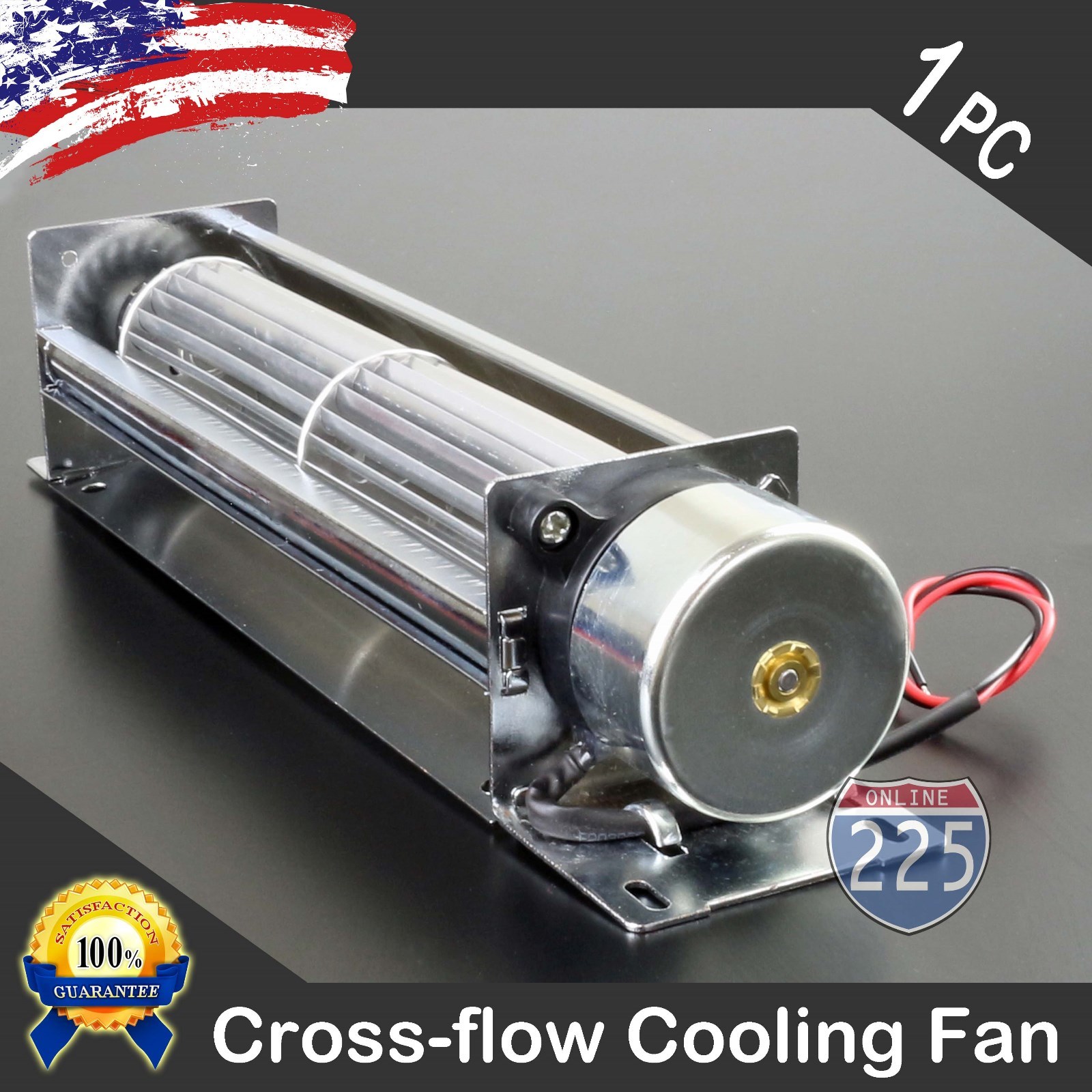 Hi-TECH 8” CROSS FLOW CAR STEREO AMPLIFIER COMPONENT COOLING FAN QUIET COMPUTER