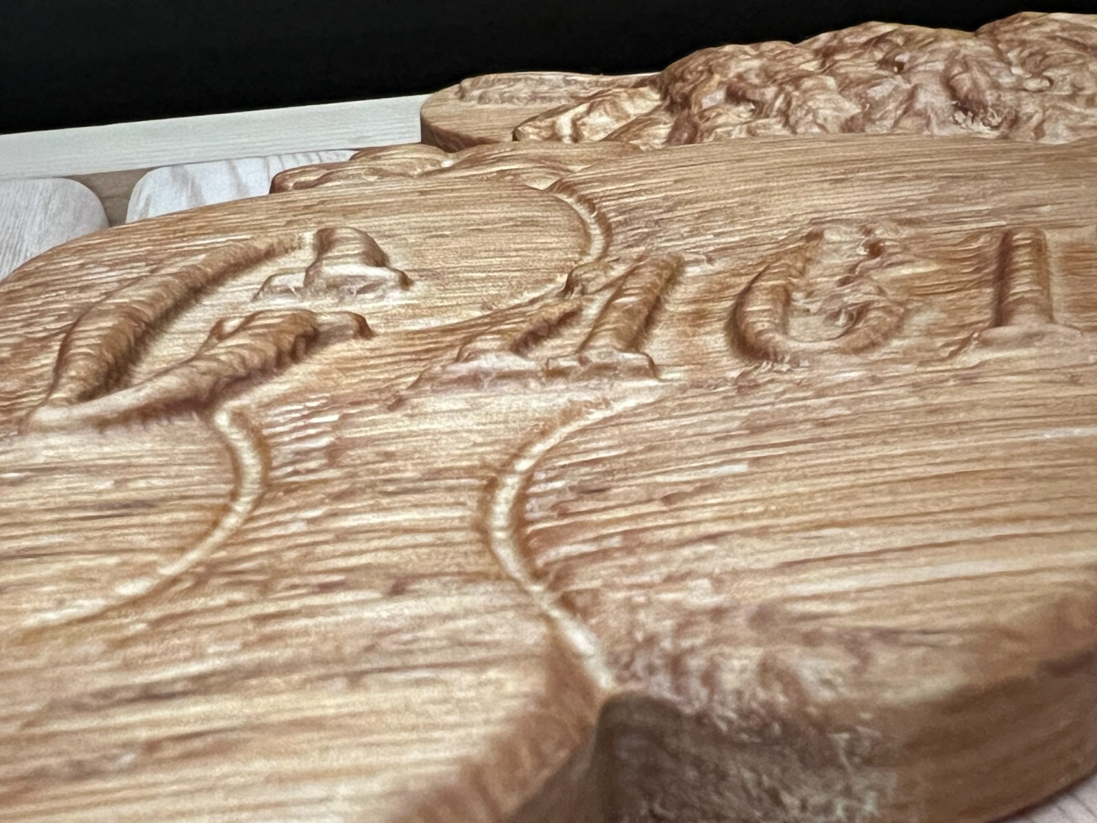 Wooden Sauna Plaque “С лёгким паром!” – Carved Bathhouse Sign/size 13.5"x7" inch