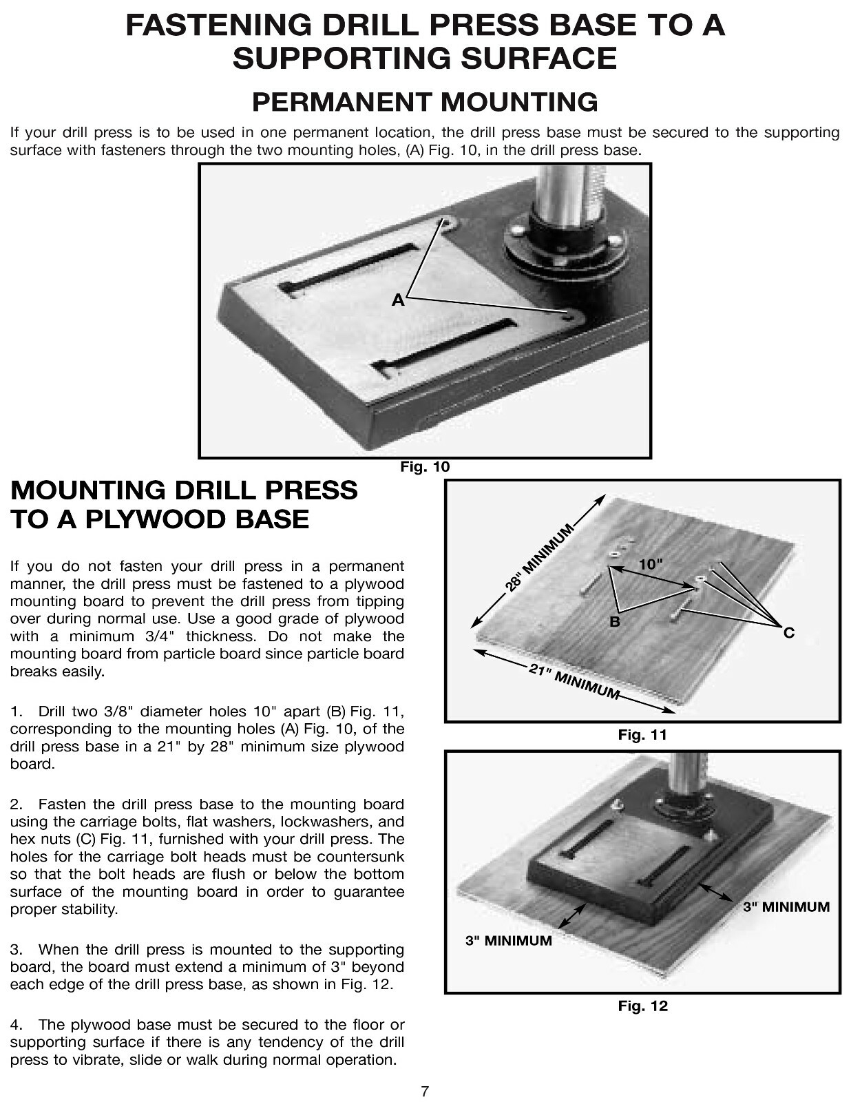 Delta 16 1/2" Drill Press Model 17-900 Instruction & Parts List Manual #2001