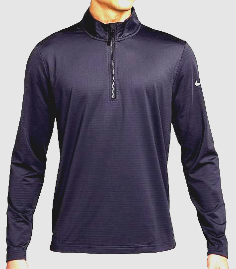 Nike Golf Victory Men's Dri-FIT 1/2 Zip Top FD5837 540 Purple Various Sizes NWT
