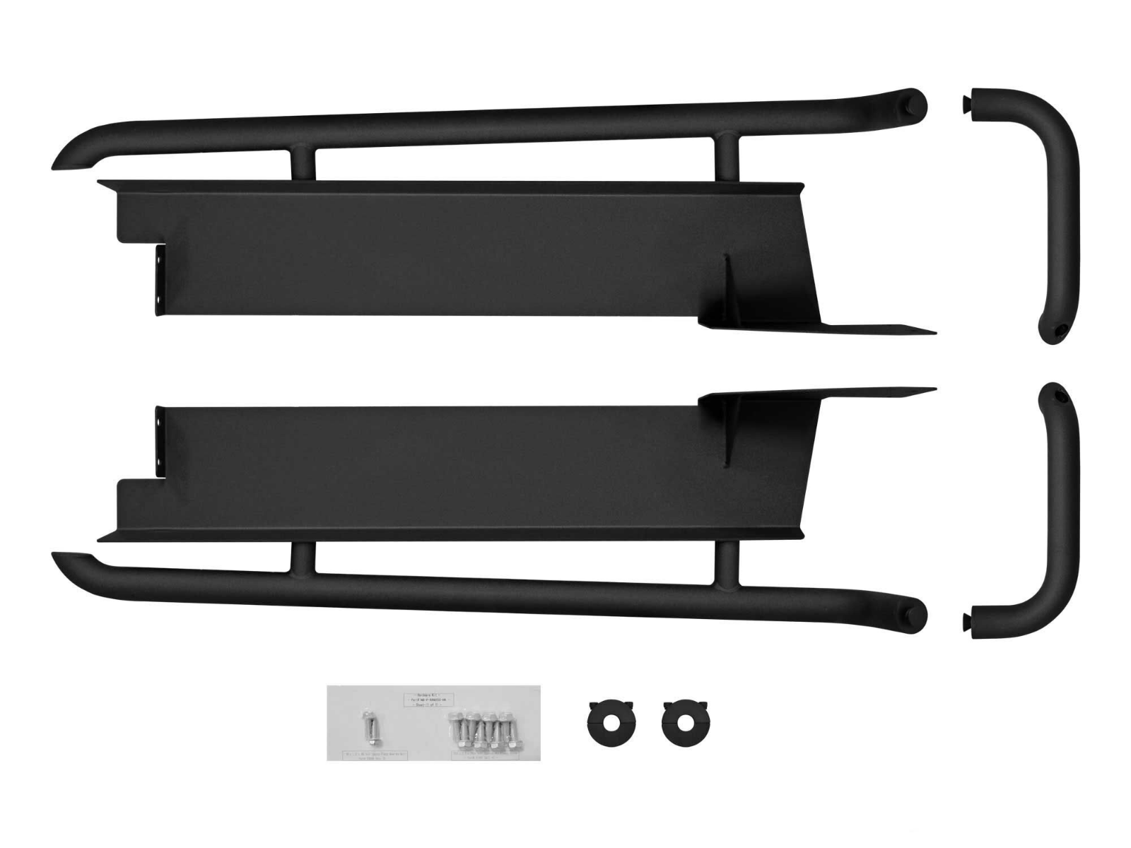 SuperATV Heavy Duty Rock Sliding Nerf Bars for Polaris Ranger XP 1000 (2017)