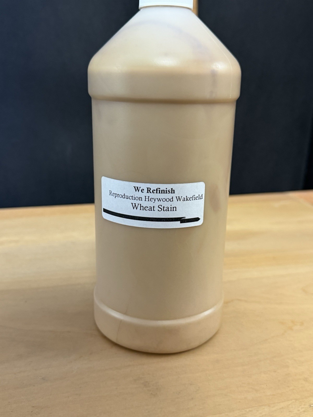 Heywood Wakefield Mid Century Modern Sculptura Vanity & Mirror Needs Refurbish