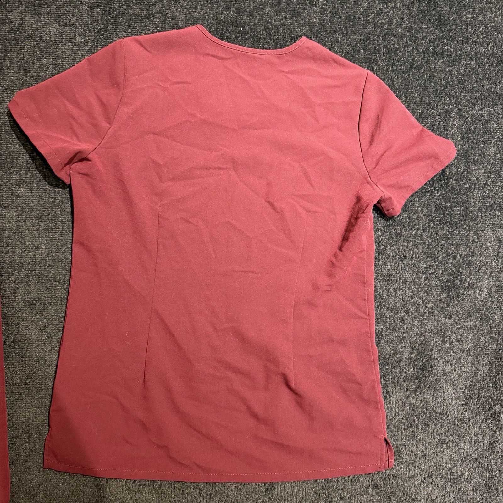 Figs Scrub Set Technical Collection XS Burgundy Kade Womens