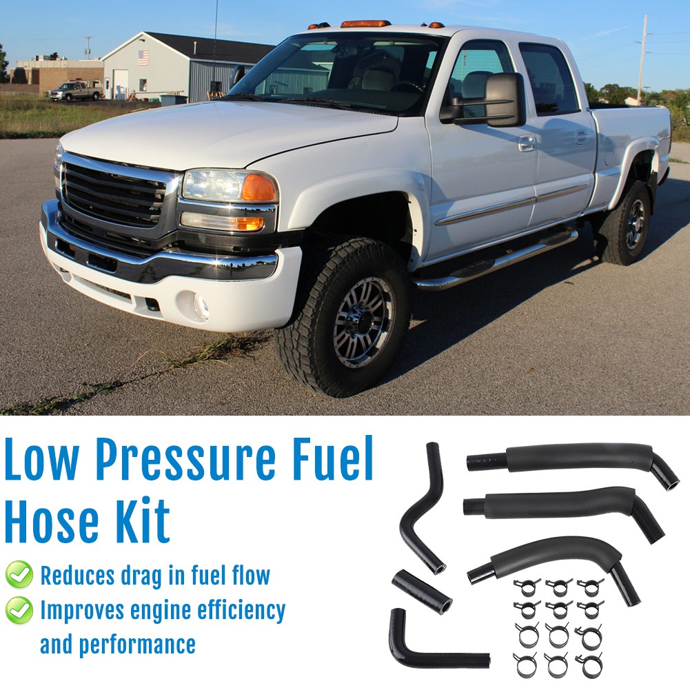 For Deluxe LB7 Duramax Low Pressure Fuel Line Hose Kit 2001-04 6.6L ​​97216067​