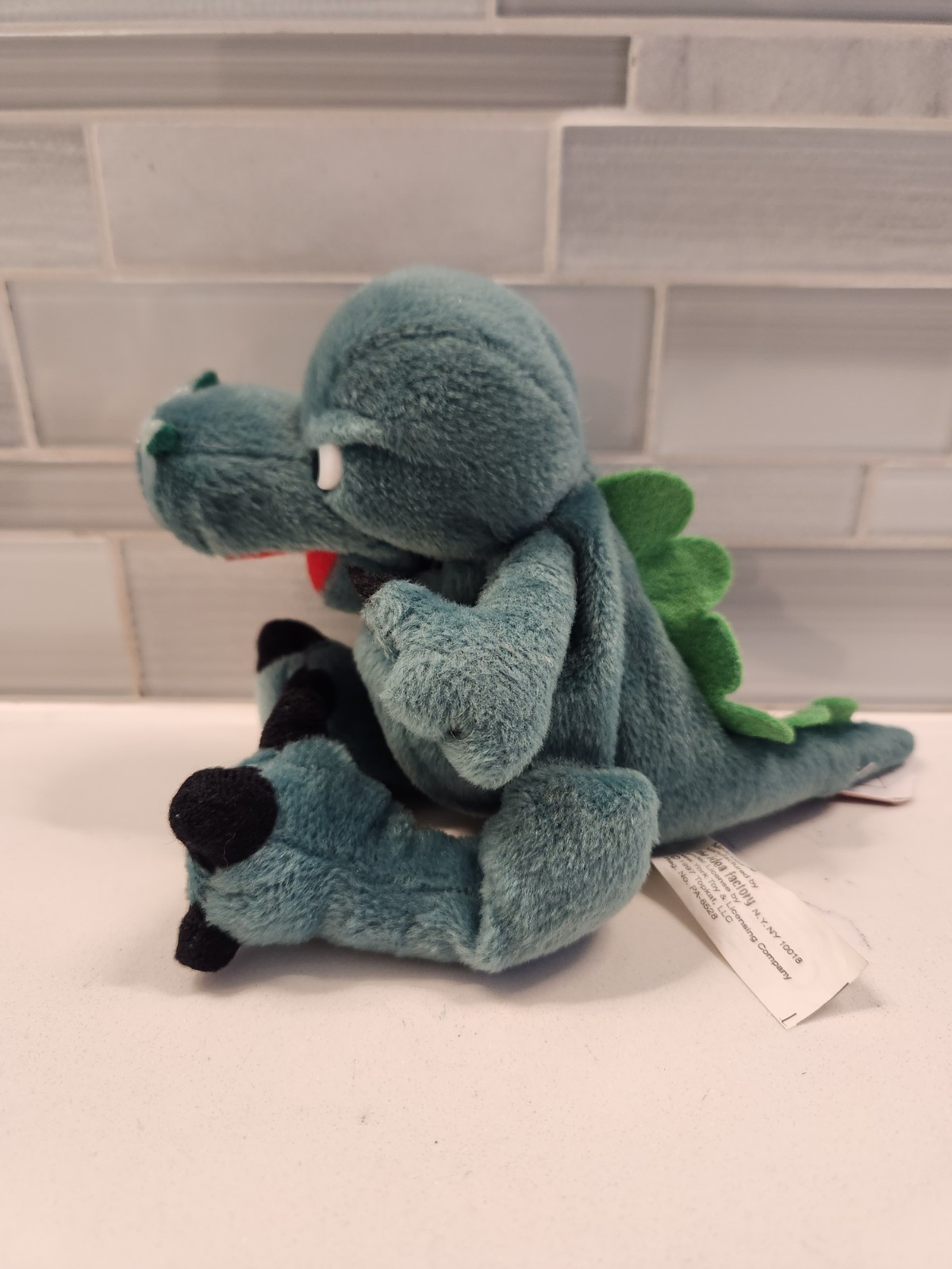 Boris the Mucousaurus Meanies Series 1 7" Plush 1997 Idea Factory Godzilla Spoof