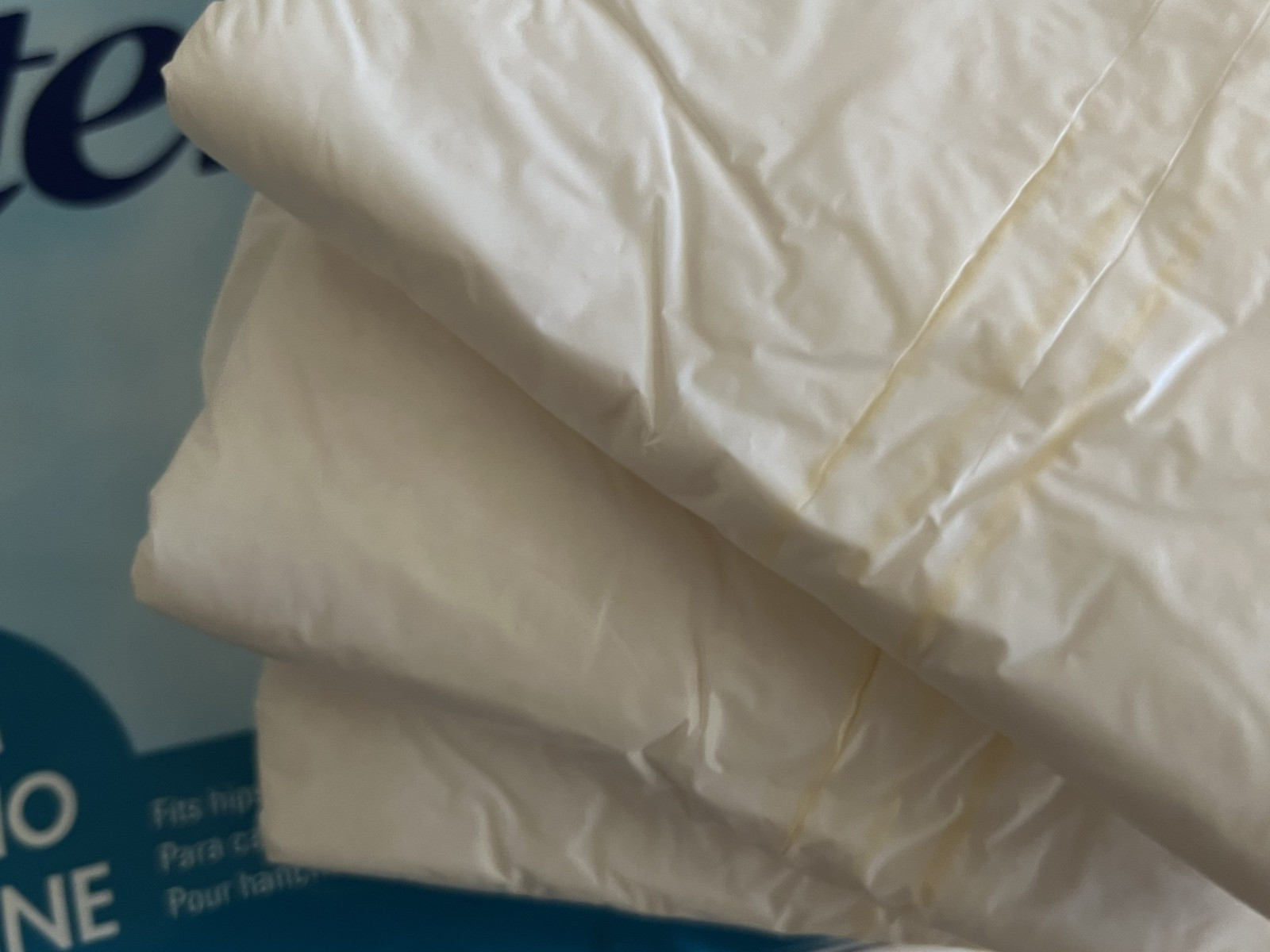 Vintage Attends Medium Plastic Disposable Briefs / Adult Diapers / Pampers