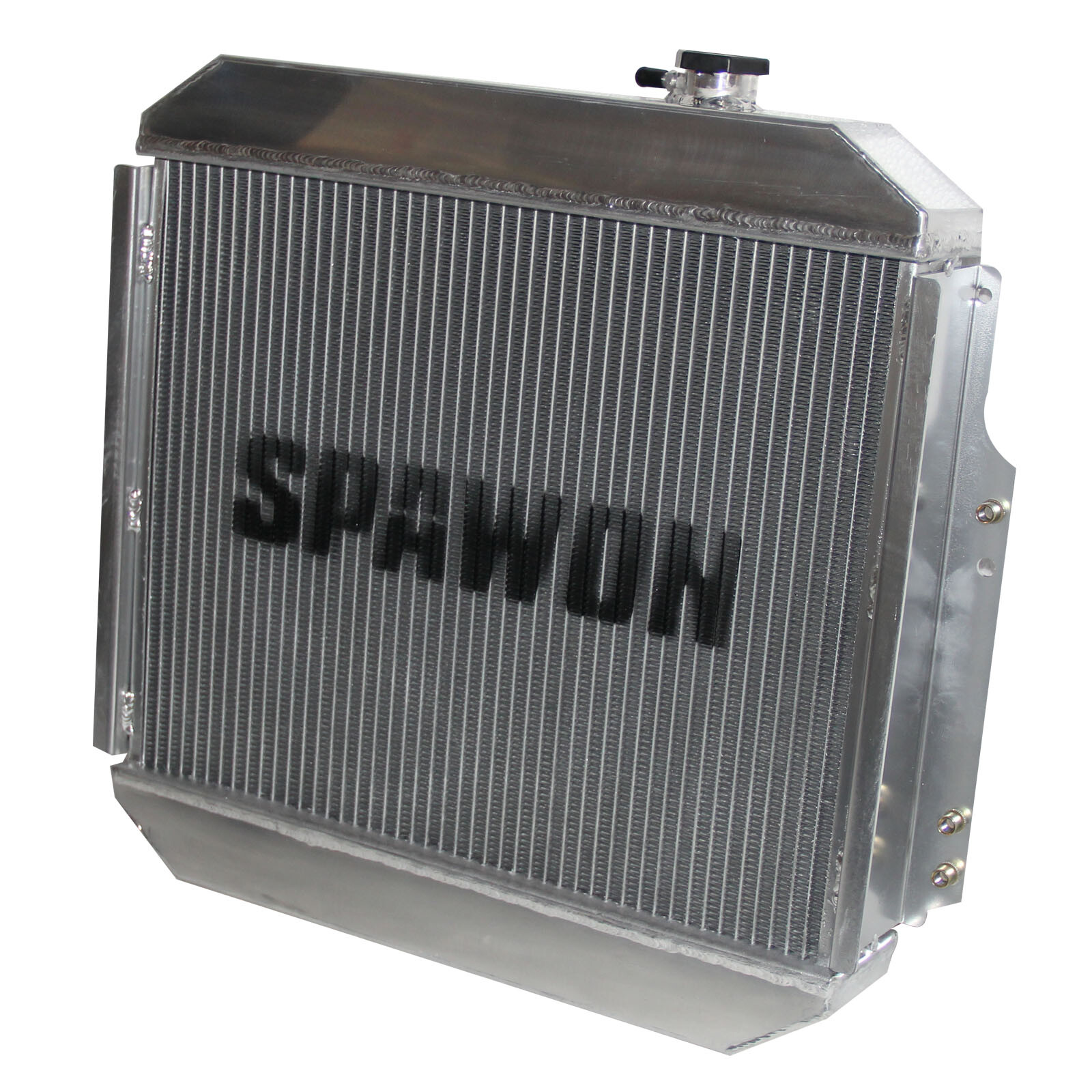SPAWON Radiator Fit Nissan Forklift A10-A25 H20 1988-1992 3Row AT MT 2146090H10