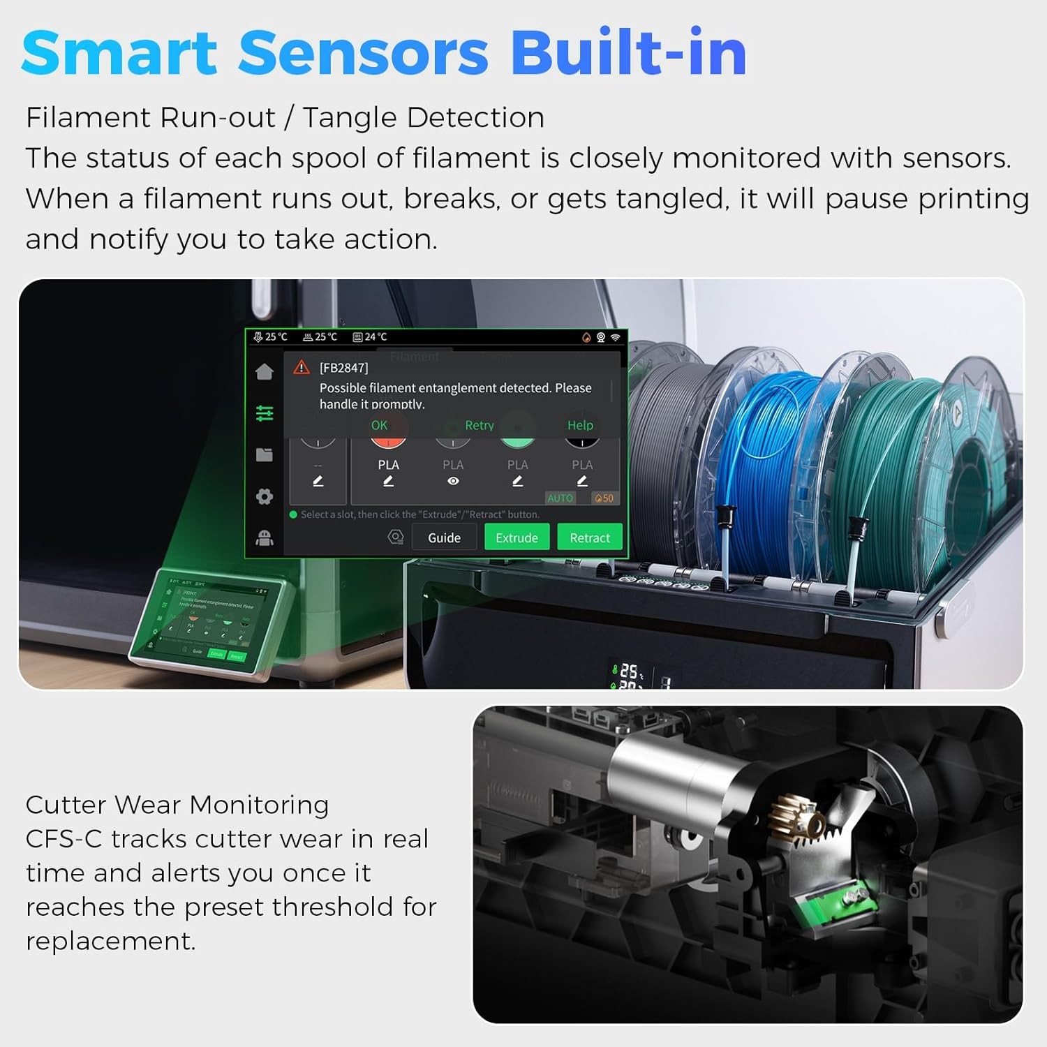 [OPEN BOX]Creality CFS-C Multicolor Printing Filament System For K1C/K1 Max