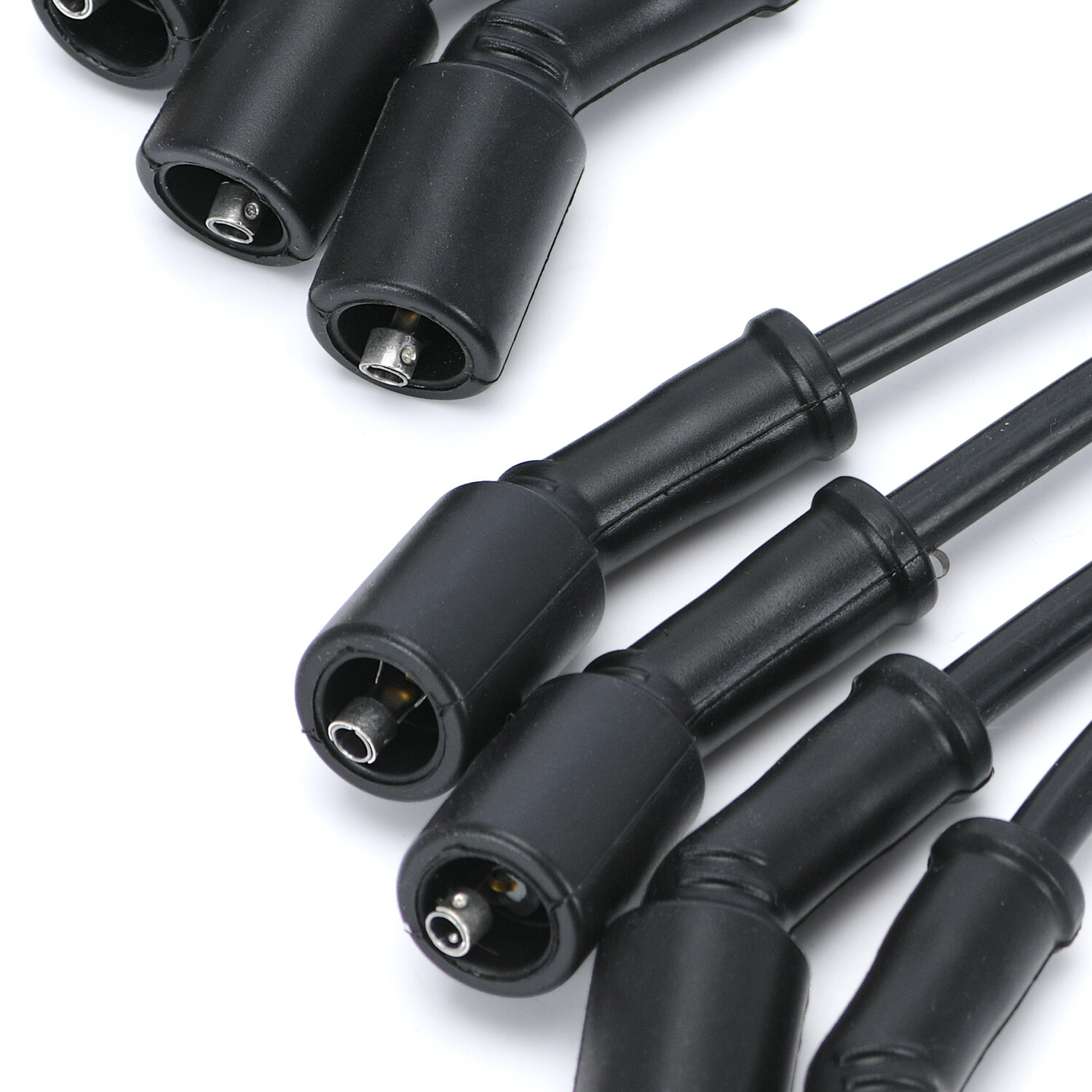 For LS GM Gen LS3 LS4 LS7 8mm Spark Plug Wires High Temp Ceramic 45 Degree Ends