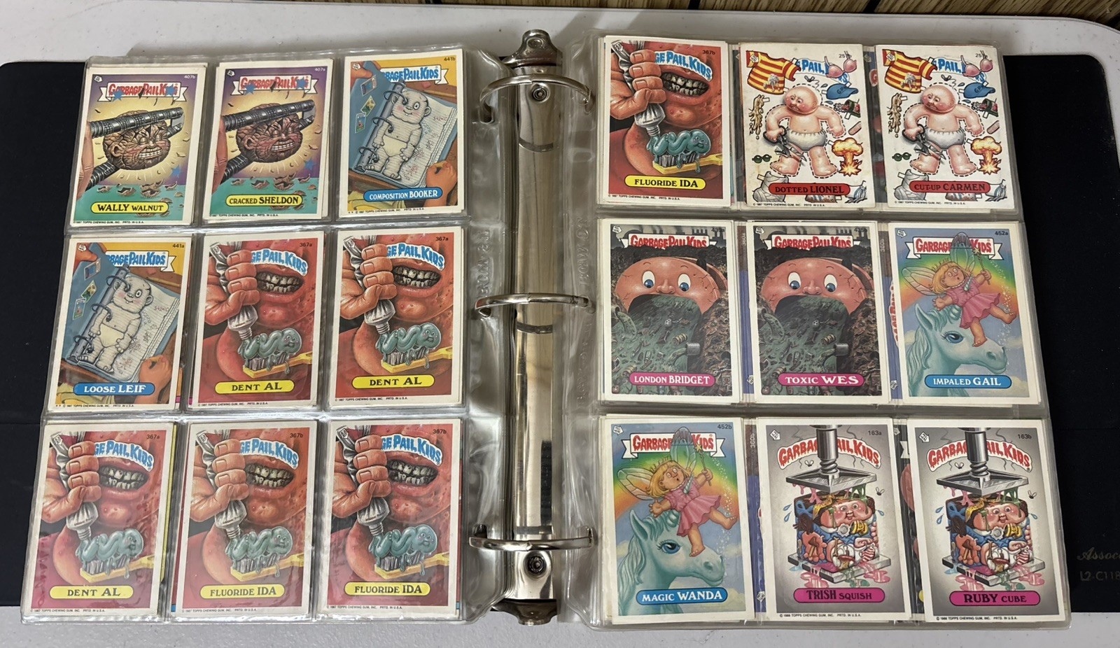 1980’s Garbage Pail Kids Cards Lot Of Almost 400
