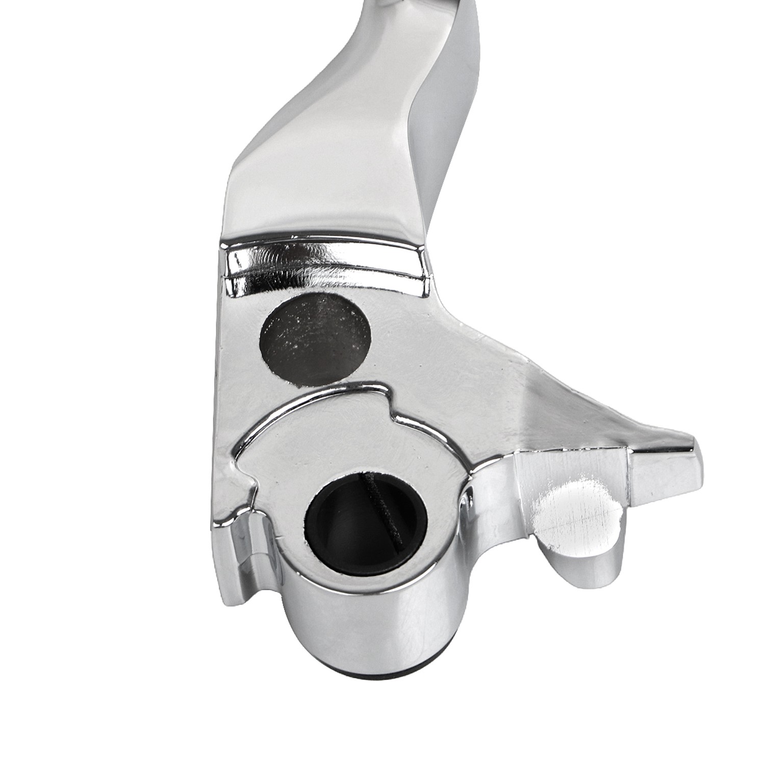 Chrome Shorty Brake Clutch Levers For Harley Softail Dyna Road King EFI FLHRI