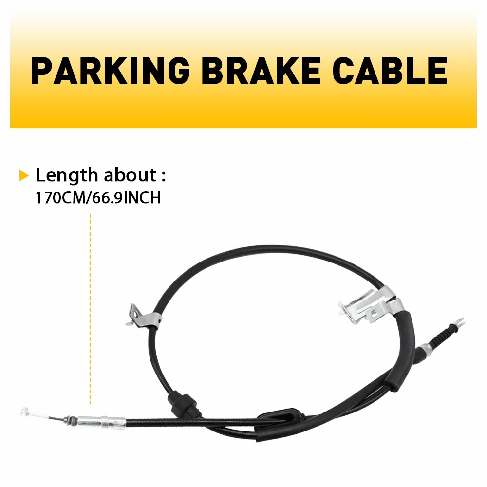 For 1994-1998 Acura Integra 1992-2000 Honda Civic Rear Parking Brake Cable E