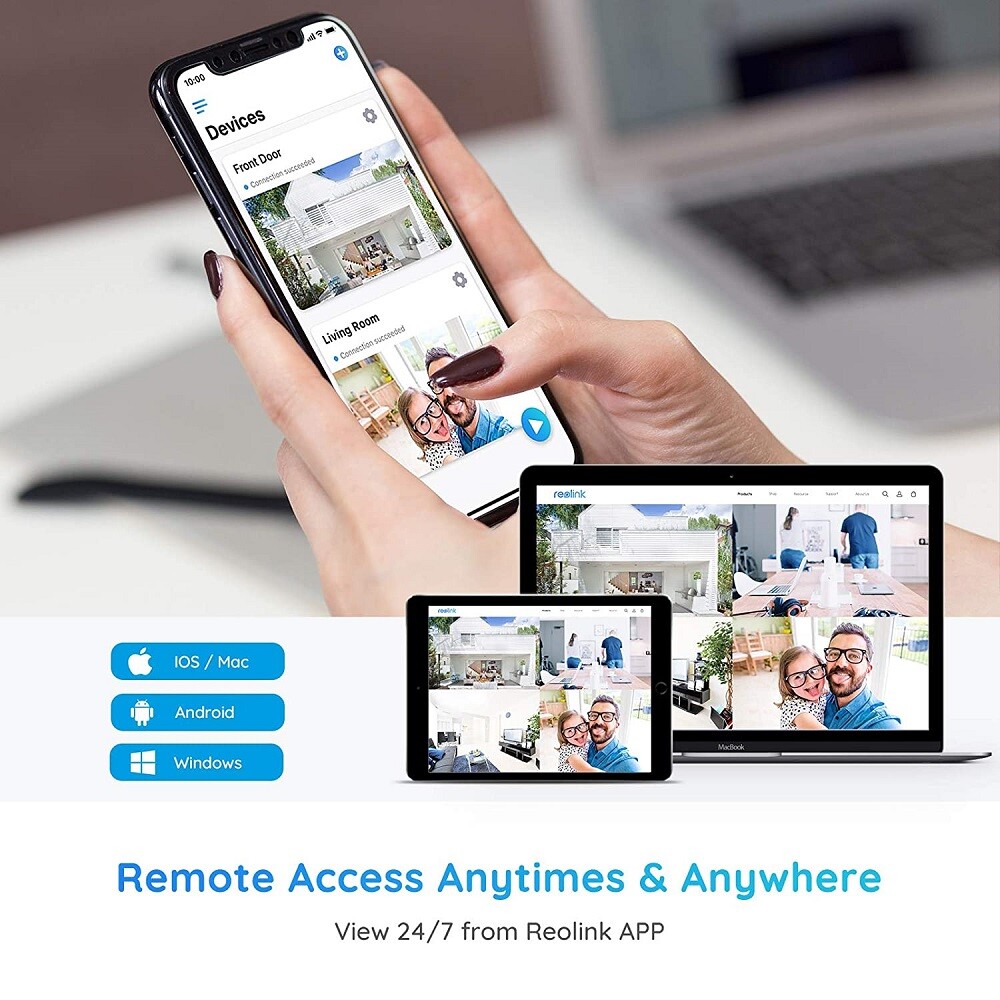 Reolink RLC-820A 8MP 4K Ultra PoE Camera Smart Person/Vehicle Detection