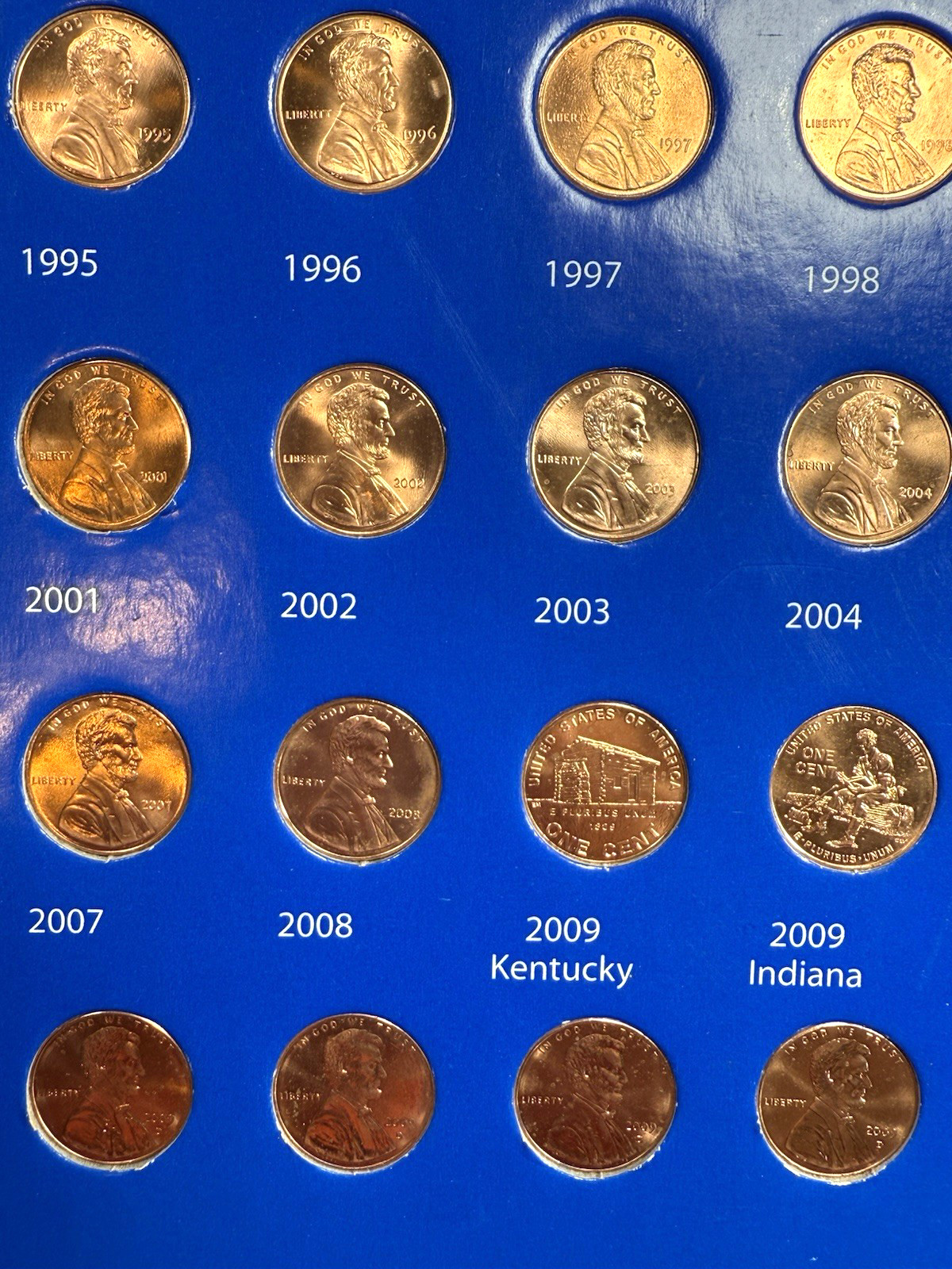 ** 1909-2009 LINCOLN CENT SET- 108 COINS- BU 1959-2009 PRICED TO SELL 🔥 **