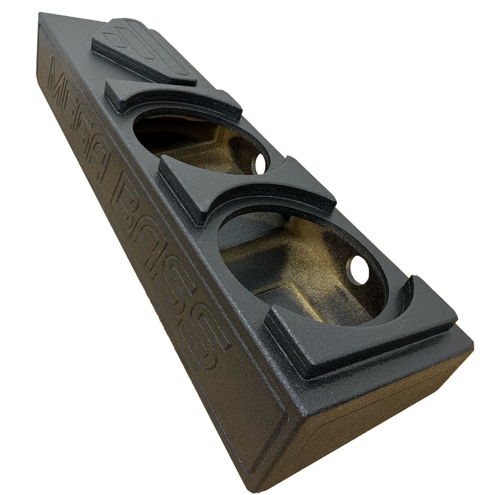 Mega Bass Subwoofer Box Ford F150 09-23 F250 17-23 Crew Cab 2x12 Ported Upfire