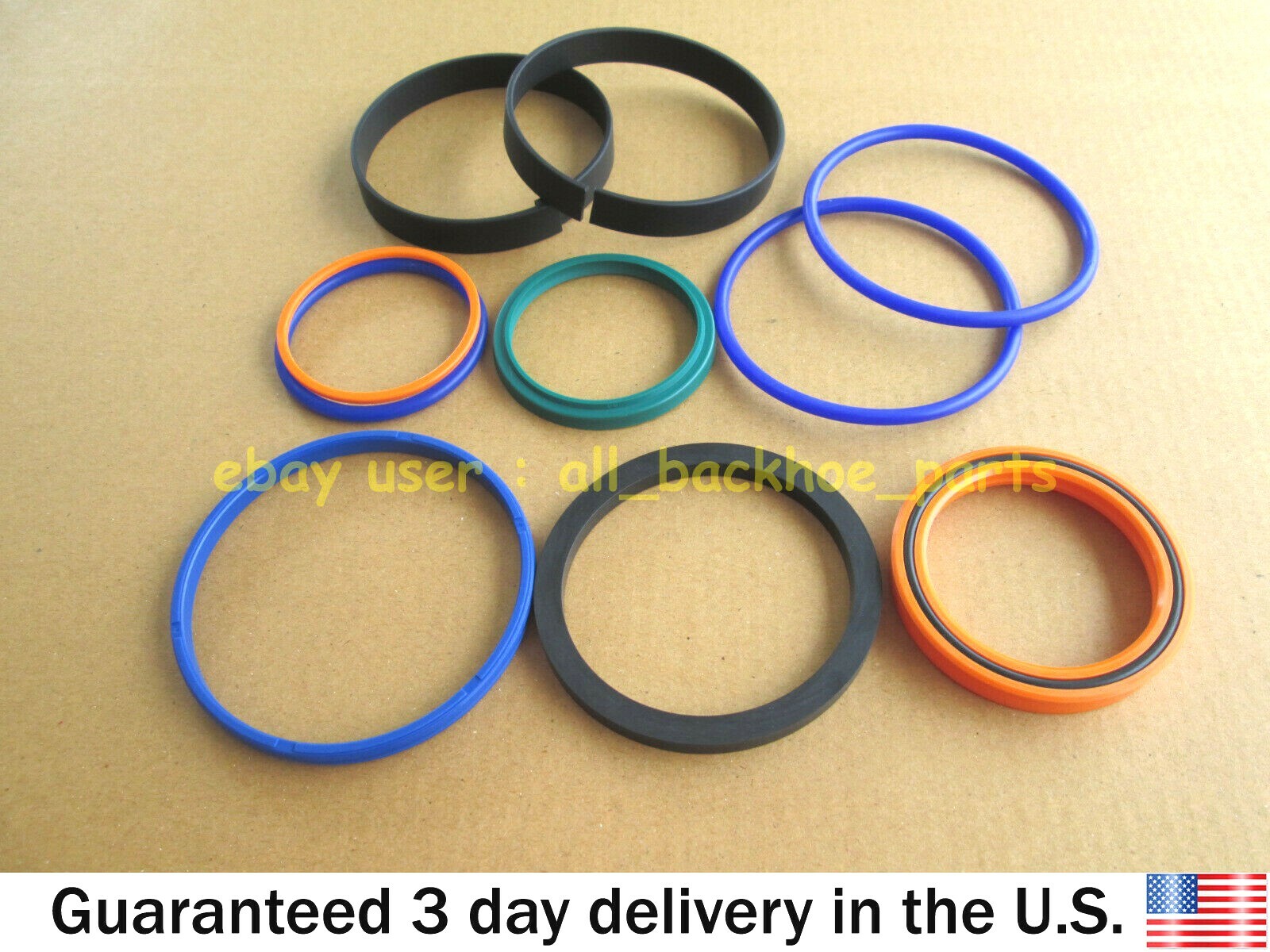 JCB BACKHOE - HYDRAULIC CYL SEAL KIT  60MM ROD x 100MM CYL (991/00145 991/00107)