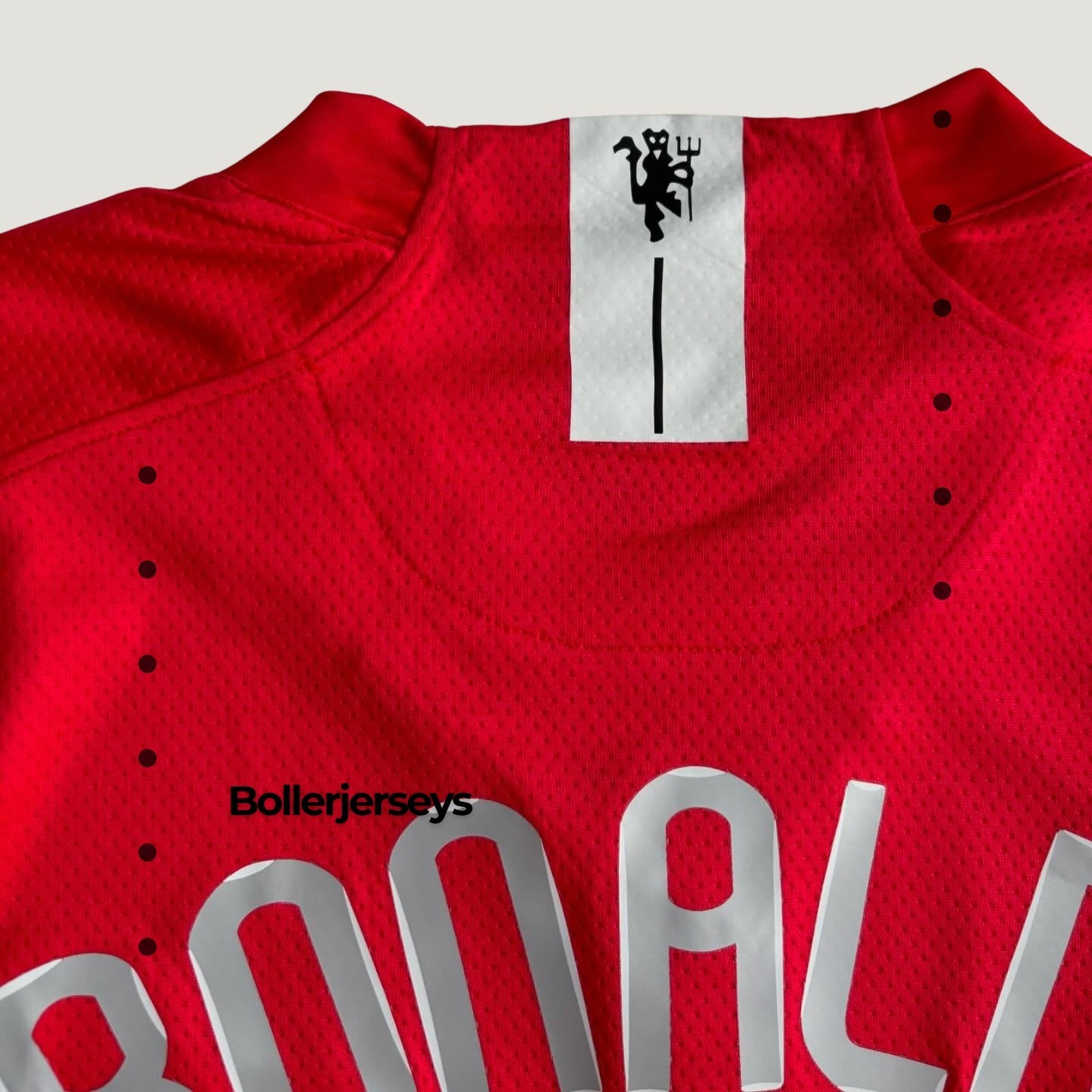 Manchester United 2008 UCL Final RED Home Jersey - Cristiano Ronaldo #7