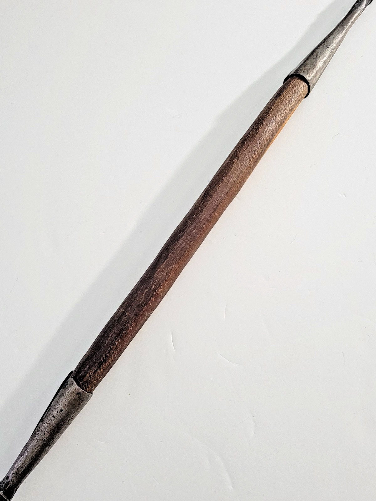 African Kenyan Maasai Hunting Spear Vintage Handmade - 41"