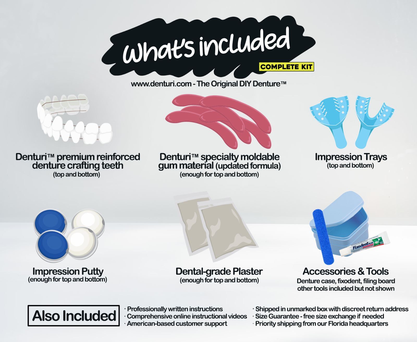 The Complete DIY Denture Kit