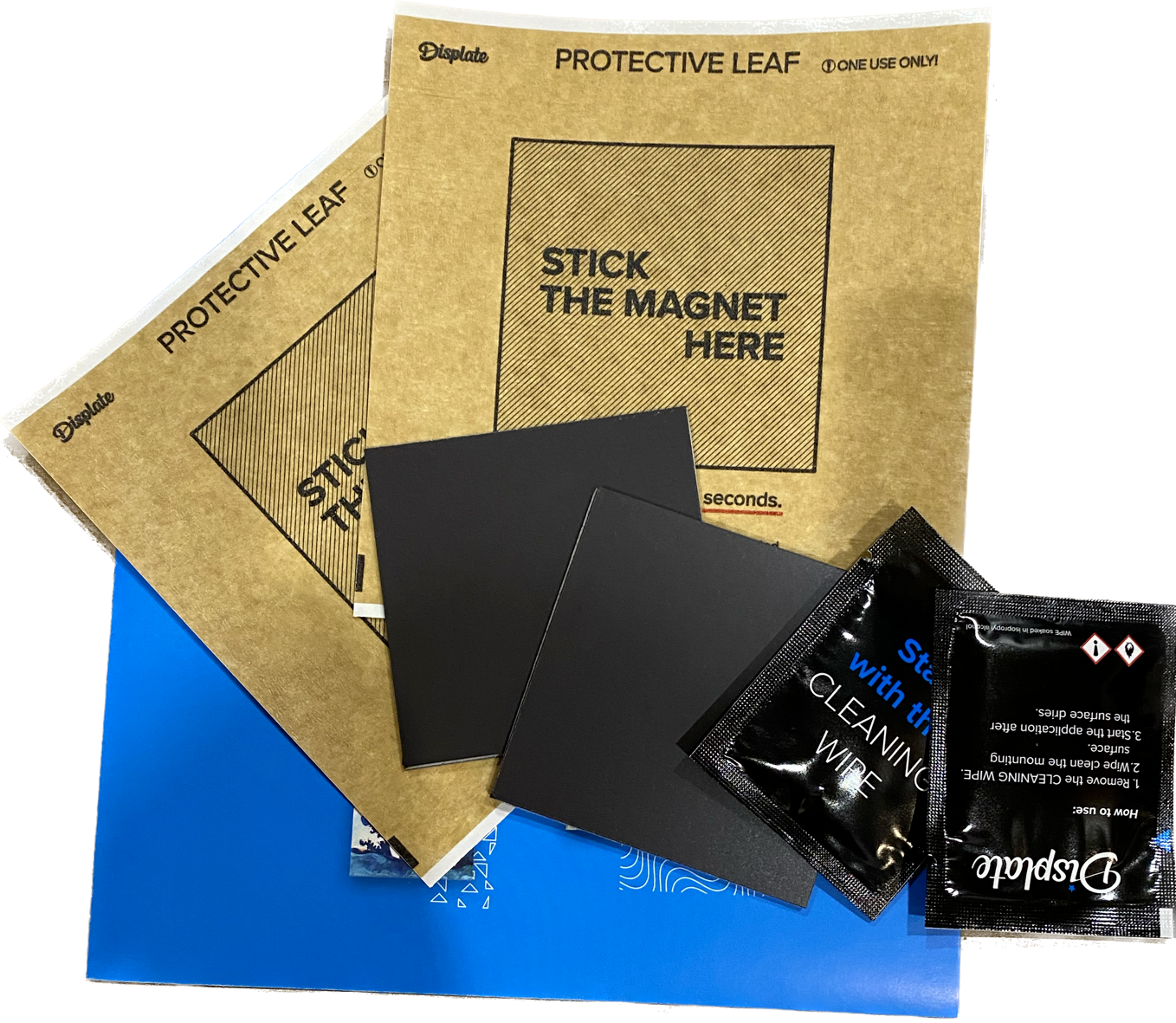 Displate Magnetic Mounting Kit 2-Pack Wall Mount Set New