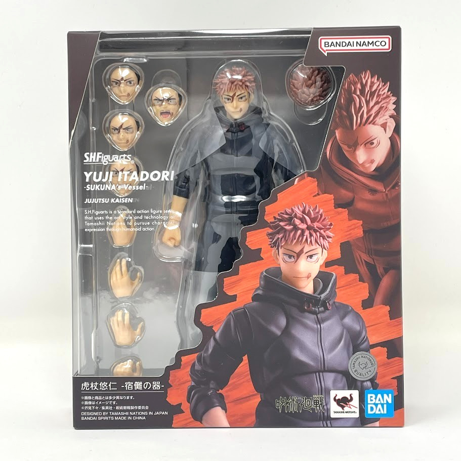 S.H.Figuarts Jujutsu Kaisen Yuji Itadori  Sukuna's Vessel Bandai Japan New