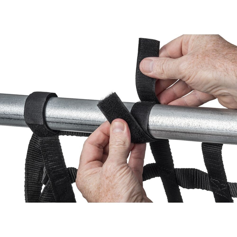 Hay Web Feeder Bag - Gate or Fence Feeder - 11" x 25" x 42" with 2" openings