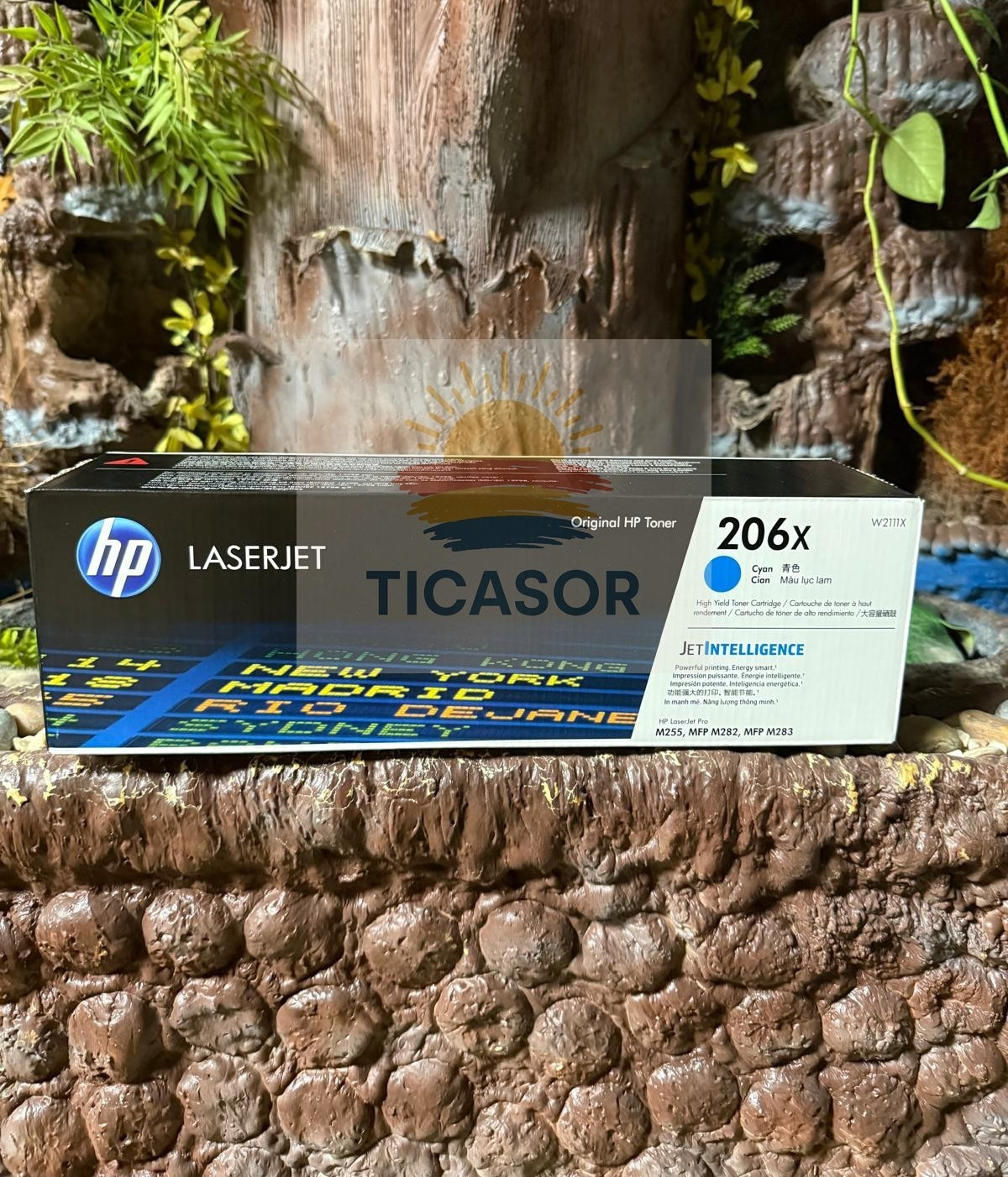 HP 206X Toner Cartridge Color 3 -Set Cyan Yellow Magenta W2111x W2112x W2113x