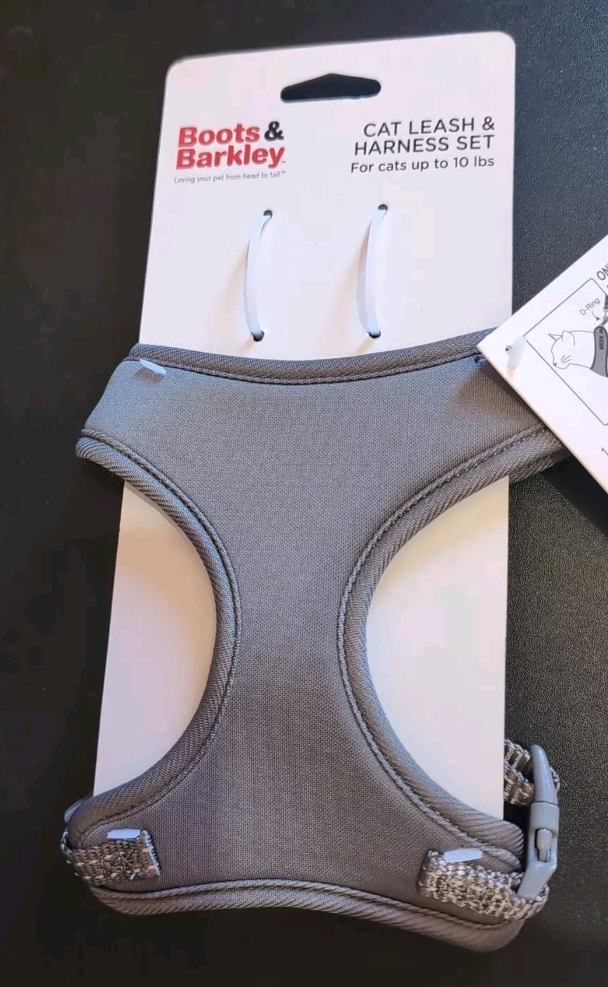Boots & Barkley Cat  HARNESS SET FOR CAT UP To 10 LBS