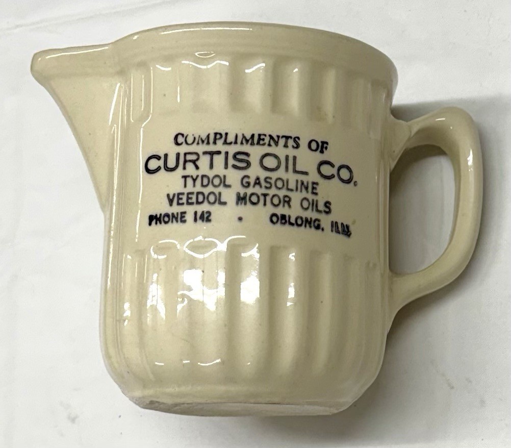 Vintage Curtis Oil Co Tydol Gasoline Veedol Motor Oils Oblong, ILL