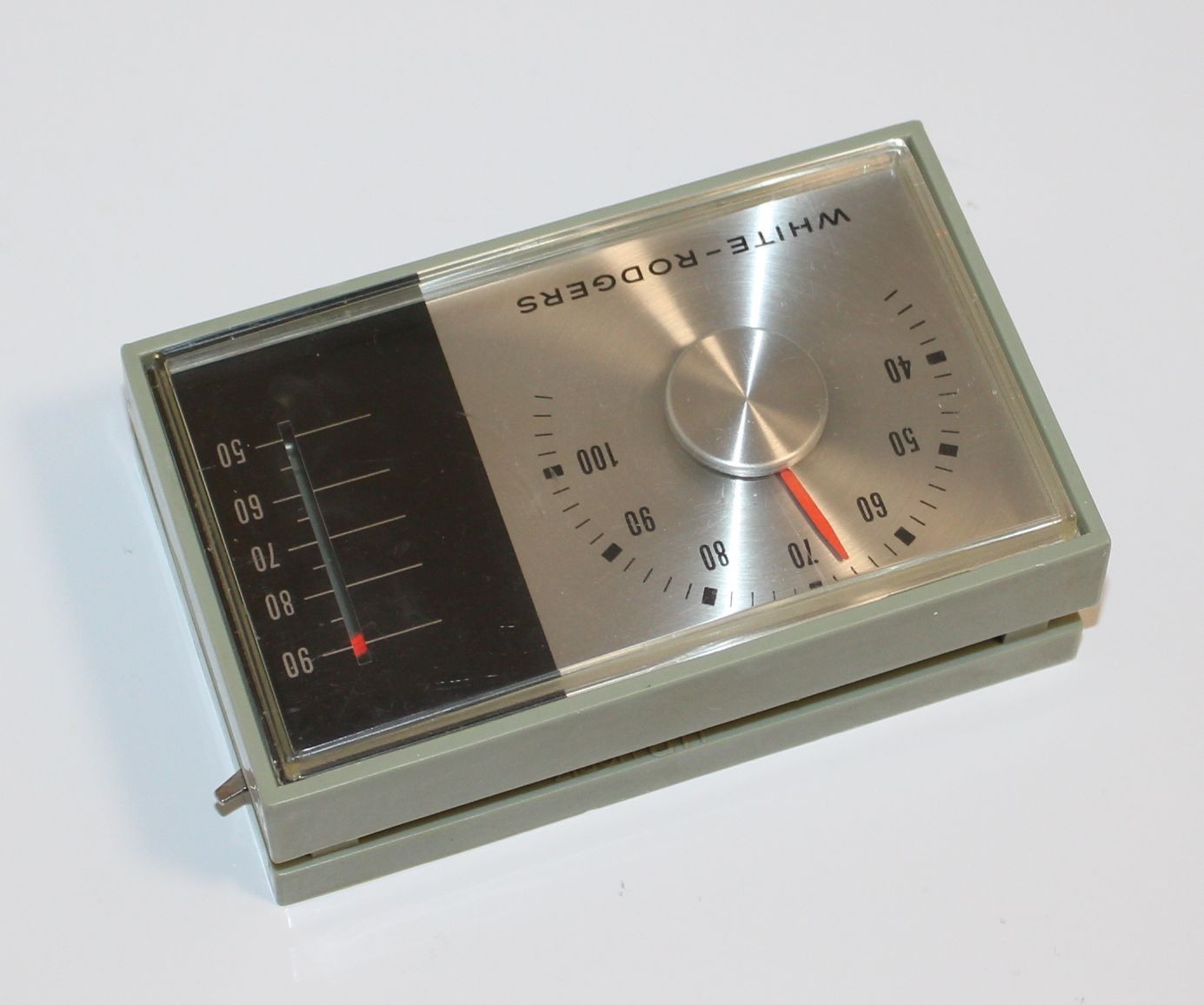 Vintage White-Rodgers Standard Manual Mechanical Thermostat - Free Shipping