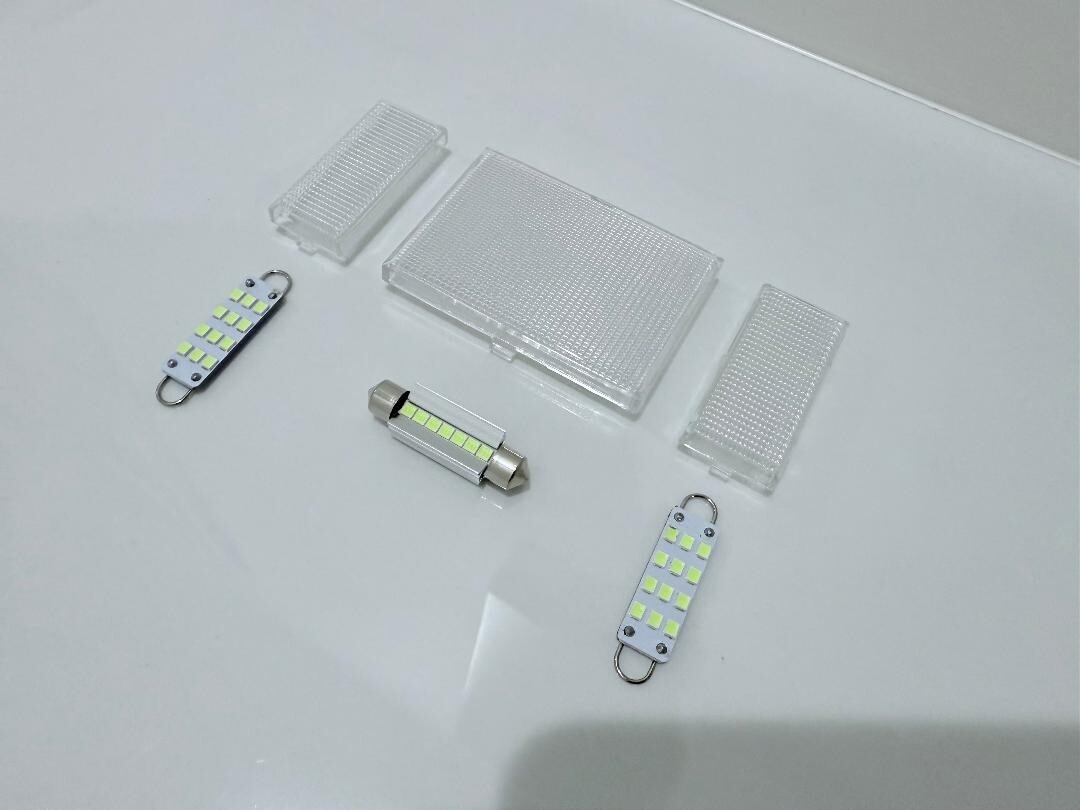 Clear dome lens with leds 88-98 Silverado GMC Sierra ck c1500 Tahoe obs