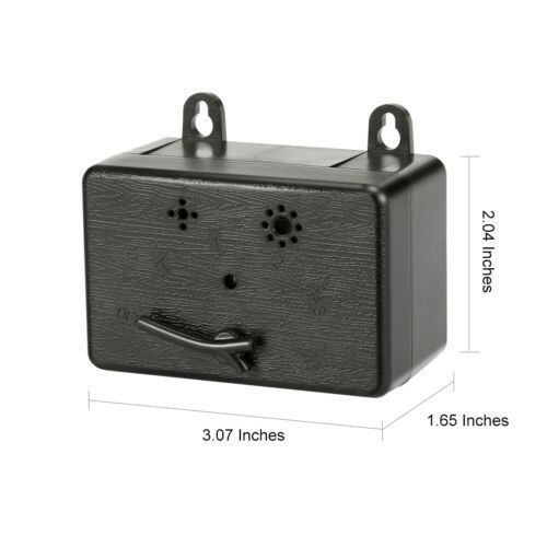 Outdoor Ultrasonic Anti-Barking Device Dog Bark Control Sonic Silencer USA