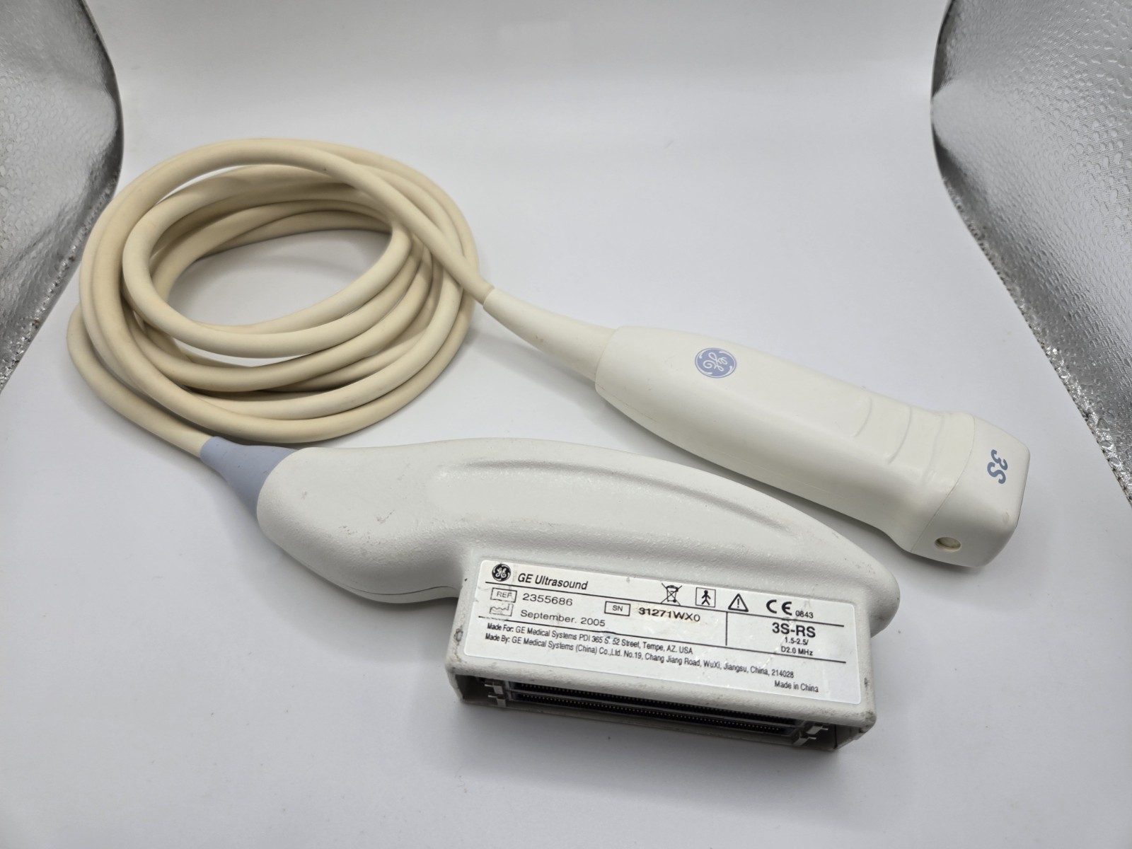 GE 3S-RS Probe for Logiq E Portable Ultrasound