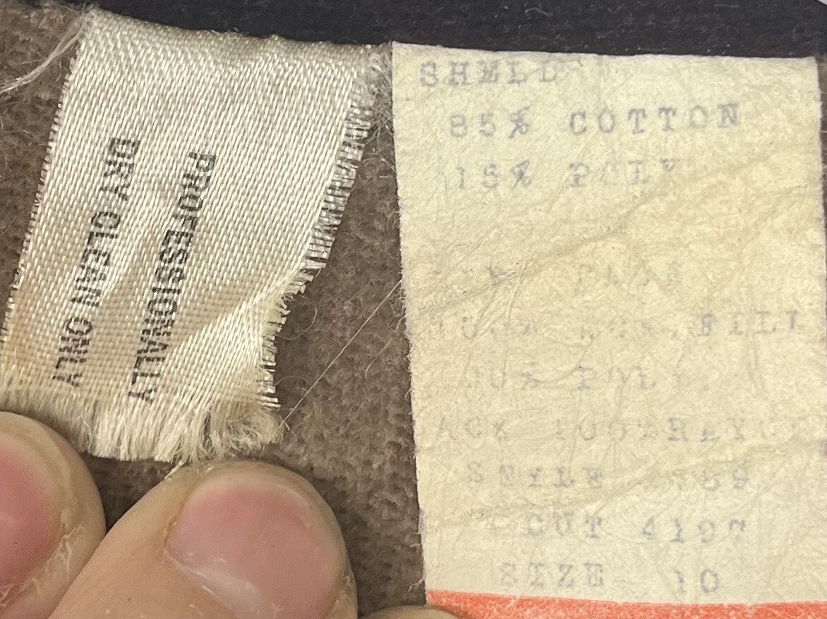 Jiminy Brown Vintage Girls Coat Size 10