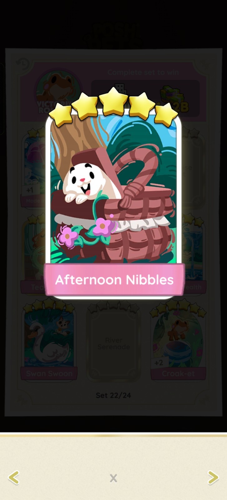 Afternoon Nibbles 5 ⭐ STICKER AVAILABILE POSE PETS ALBUM