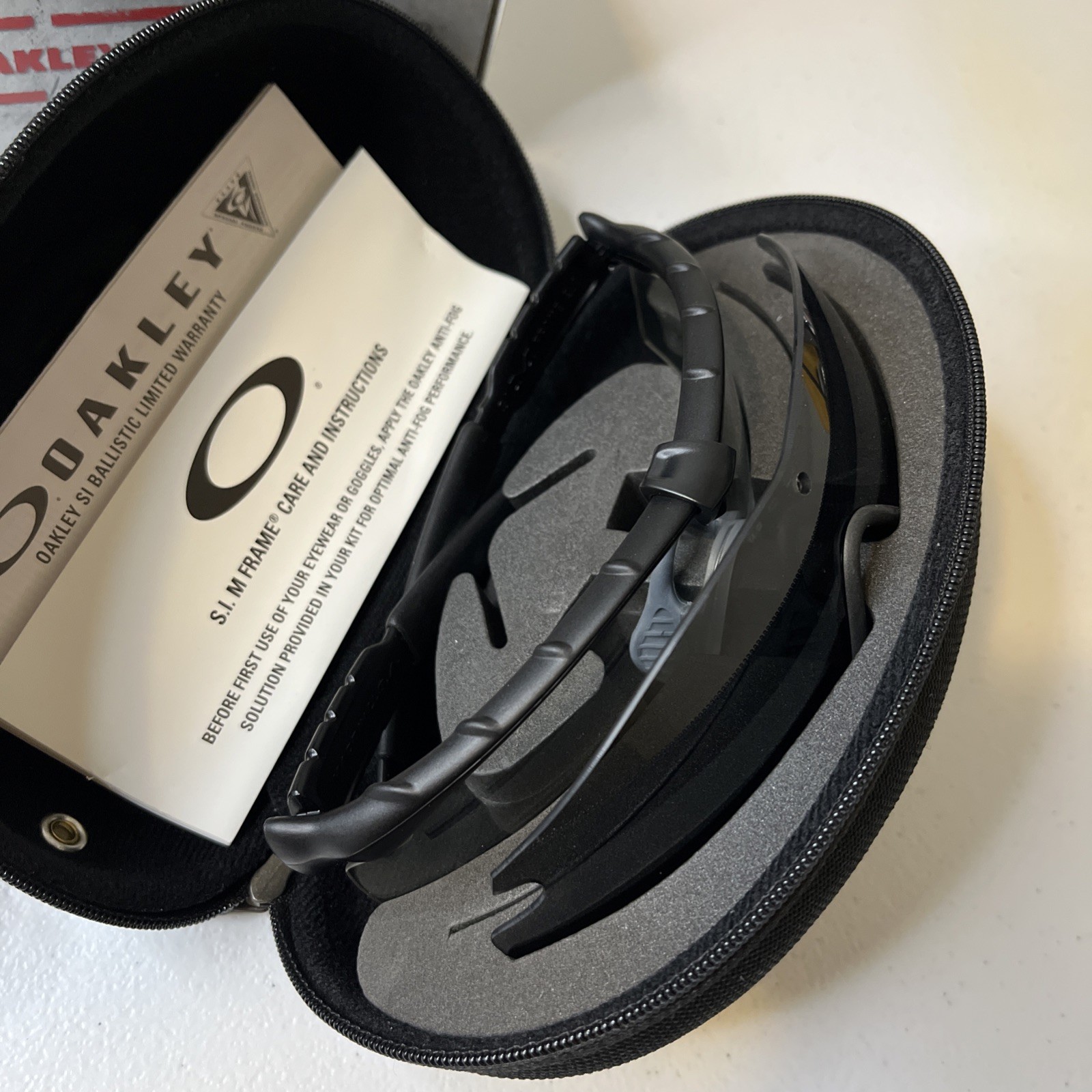 Oakley SI Ballistic M Frame 2.0 Strike, Frame: Black- 2 Lens: Clear & Gray NIB