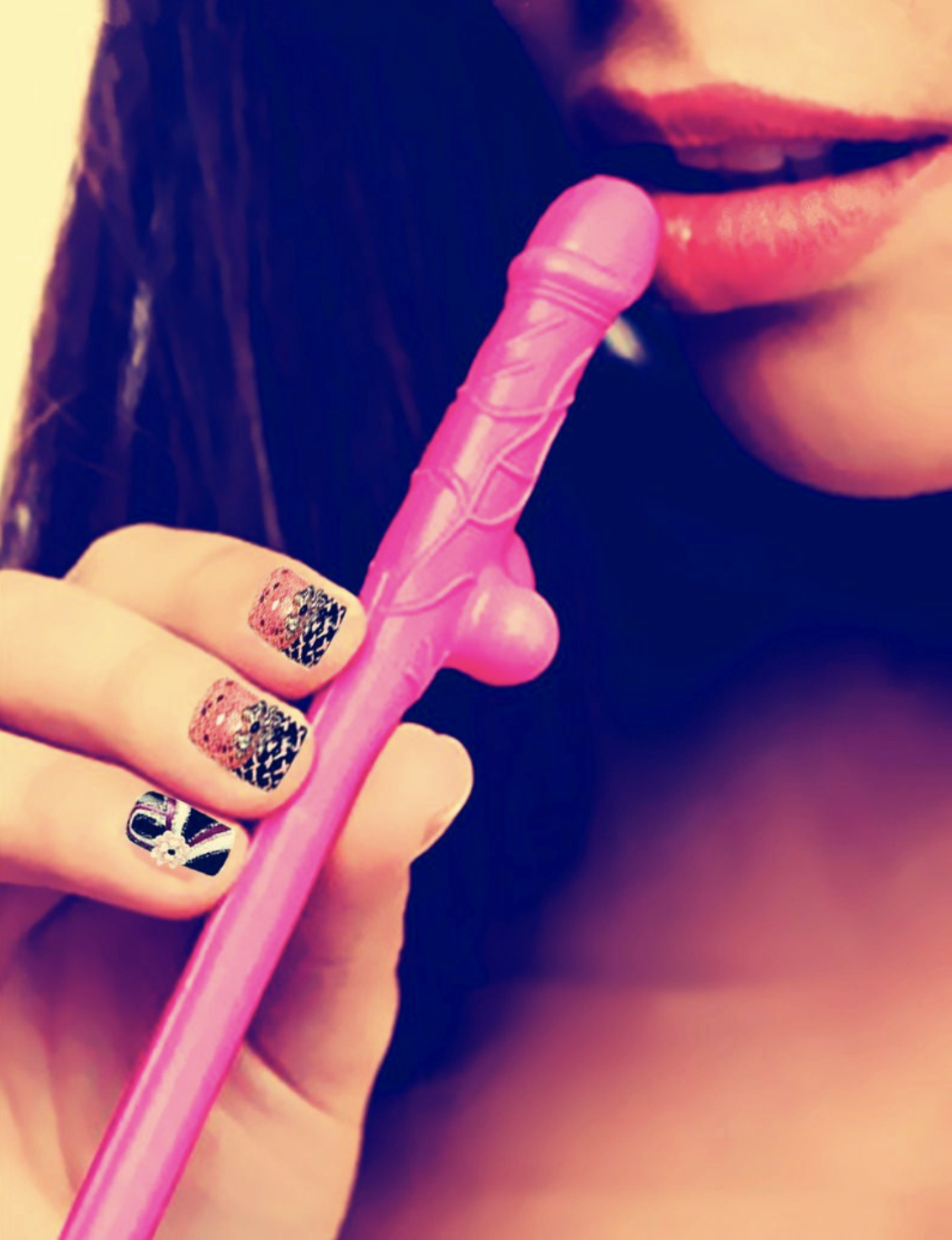 Novelty Penis Straws Bachelorette Party Supplies Decorations Dick Drinking Favor