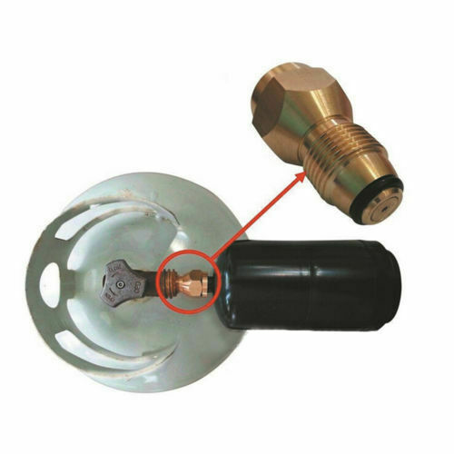 New Propane Refill Adapter Lp Gas Cylinder Tank Coupler Heater Portable