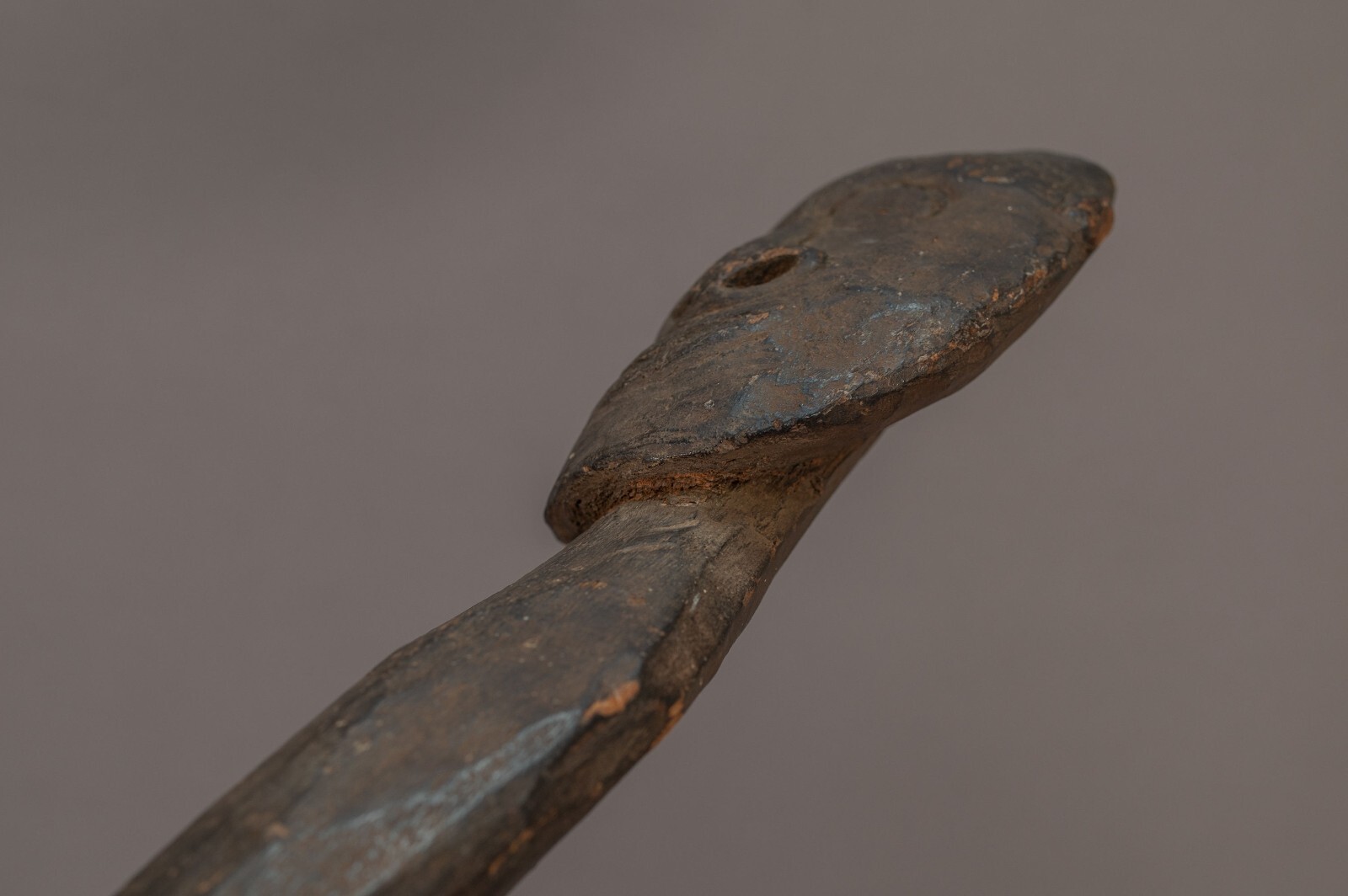 ANTIQUE OCEANIC POLYNESIAN PAPUA NEW GUINEA CARVED ITAMUL MIDDLE SEPIK FOOD HOOK