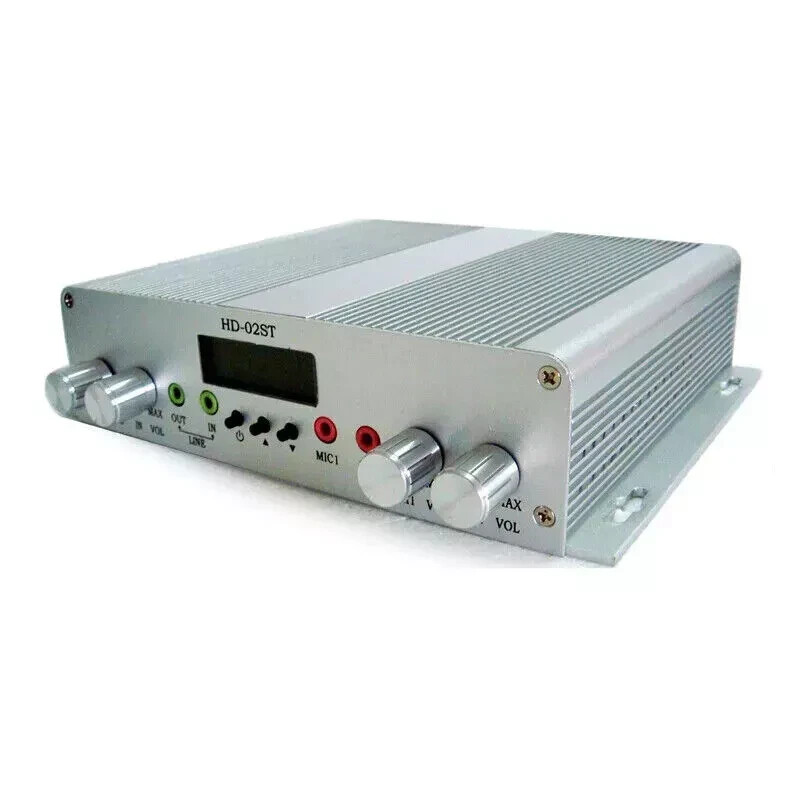 15W/ 25W FM Radio Transmitter Stereo PLL Broadcast Station 88MHz-108MHz