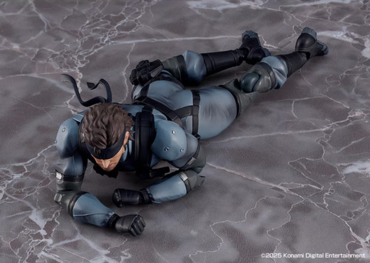 Figma Metal Gear Solid 2 Sons of Liberty Solid Snake MGS2 Ver. Updated Edition