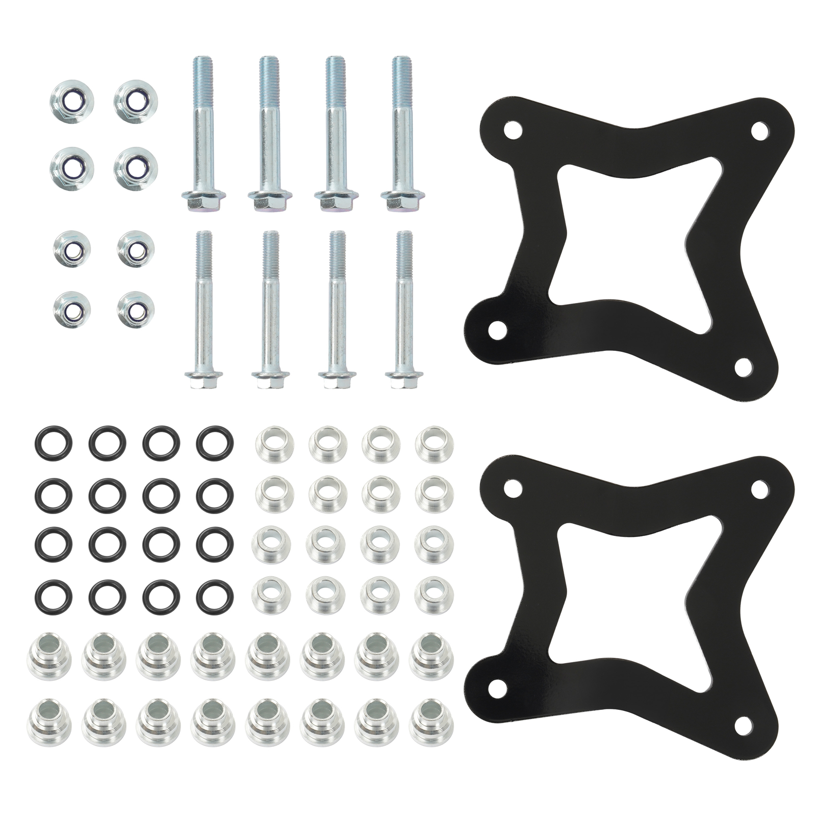 High Clearance Black Rear Radius Arms Rods Set For Polaris RZR XP 1000 2014+