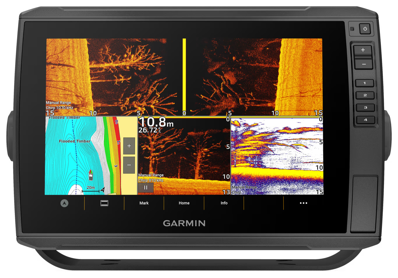 Garmin 12" Echomap Ultra 2 126SV With Livescope Plus LVS34 System Bundle
