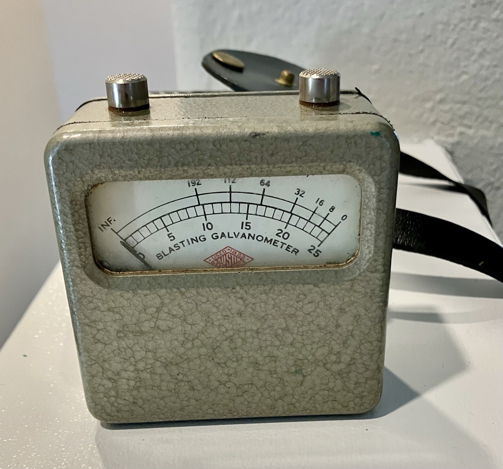 Austin Powder Blasting Galvanometer With Original Leather Case