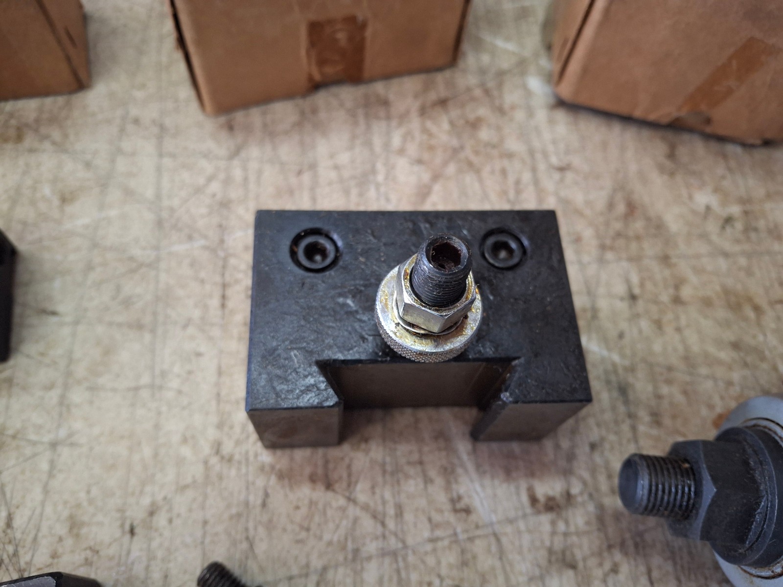 PHASE II #250-111 Wedge Type Quick Change Tool Post w/ 250-104 / 107 / 101