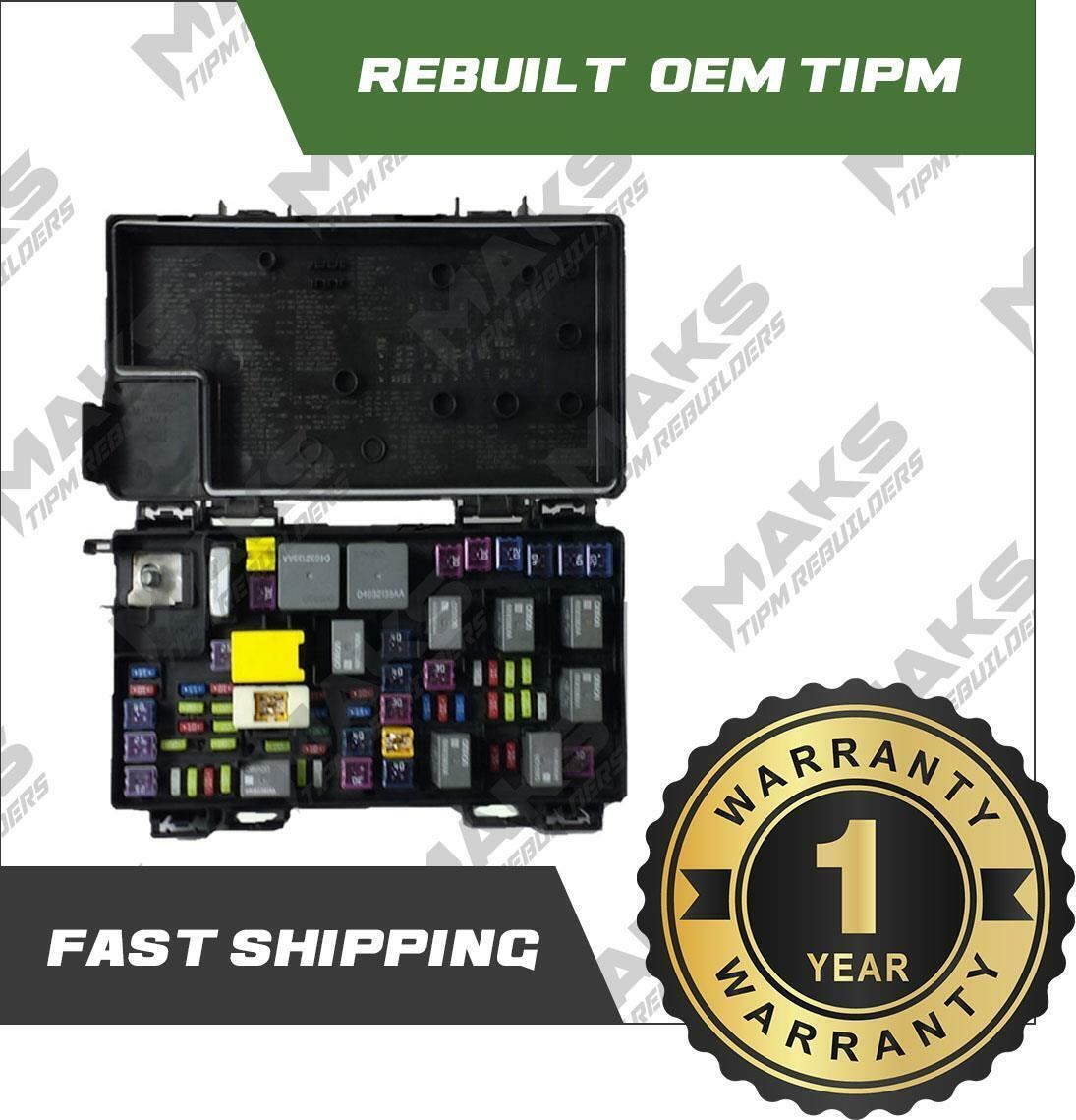2012 Jeep Wrangler OEM Rebuilt TIPM Fuse Box 68105503