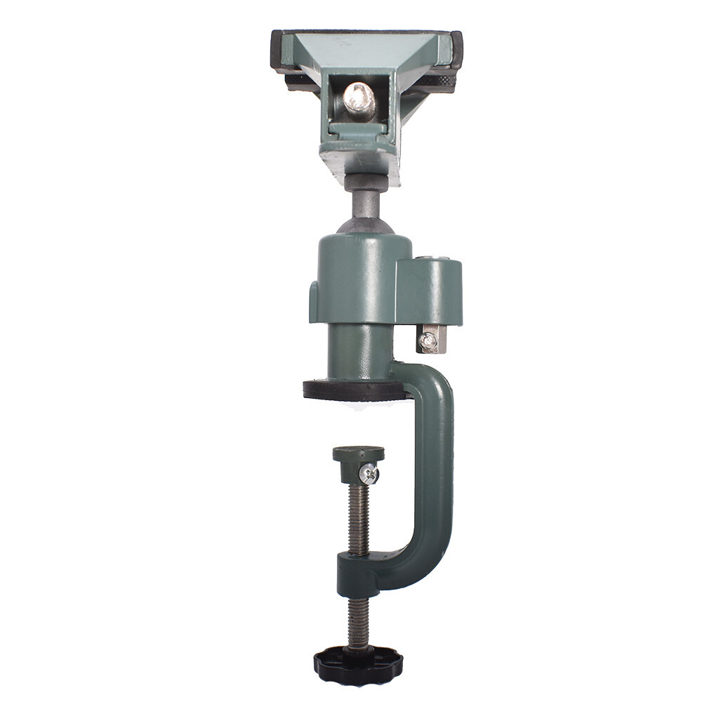 LABLT 3In Universal Table Vise Aluminum Swivel 360° Rotating for Holding Parts
