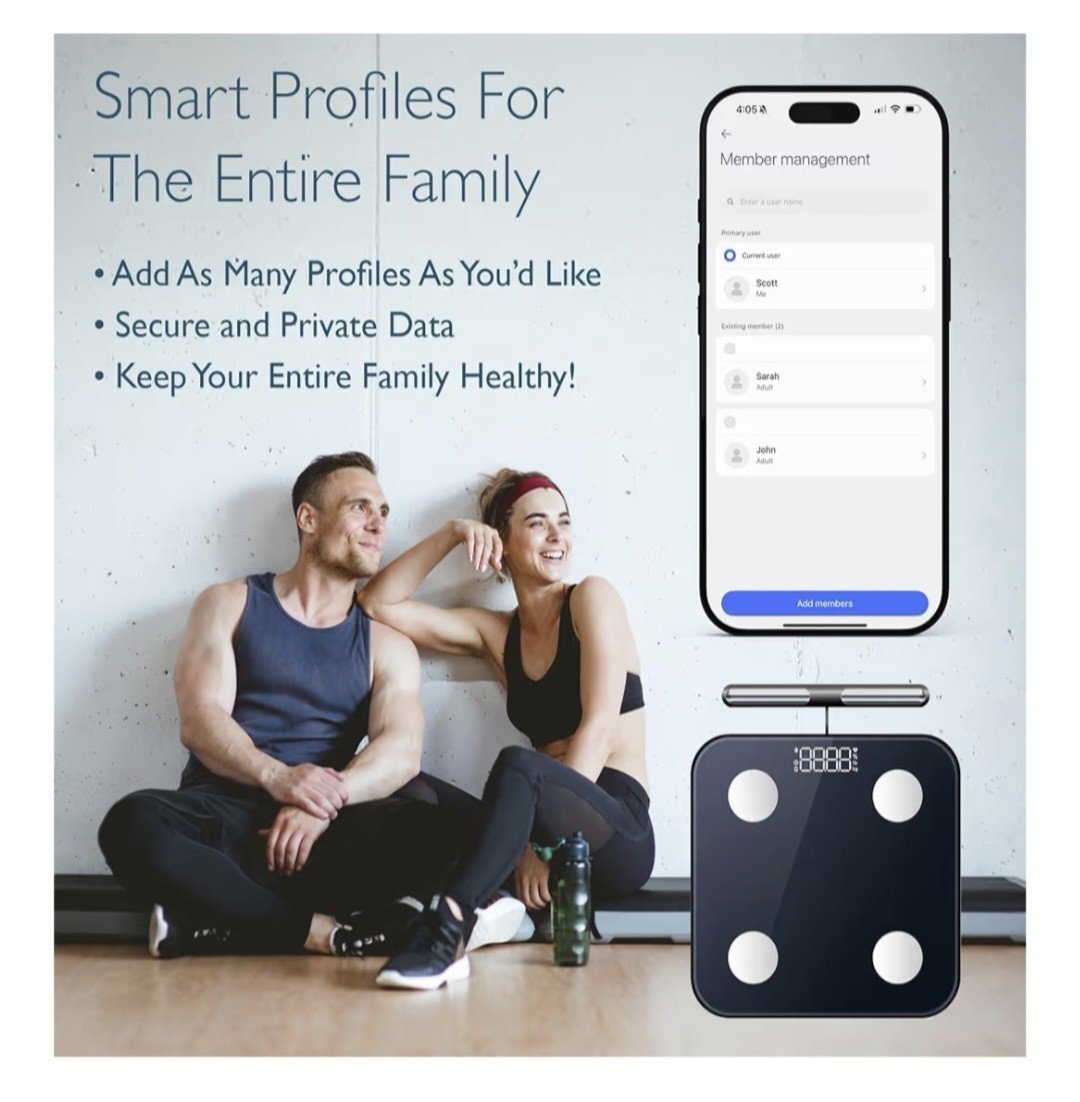 The Body Pod Smart Health Scale - Body Fat 8-Electrode 400lbs Limit NEW Sealed